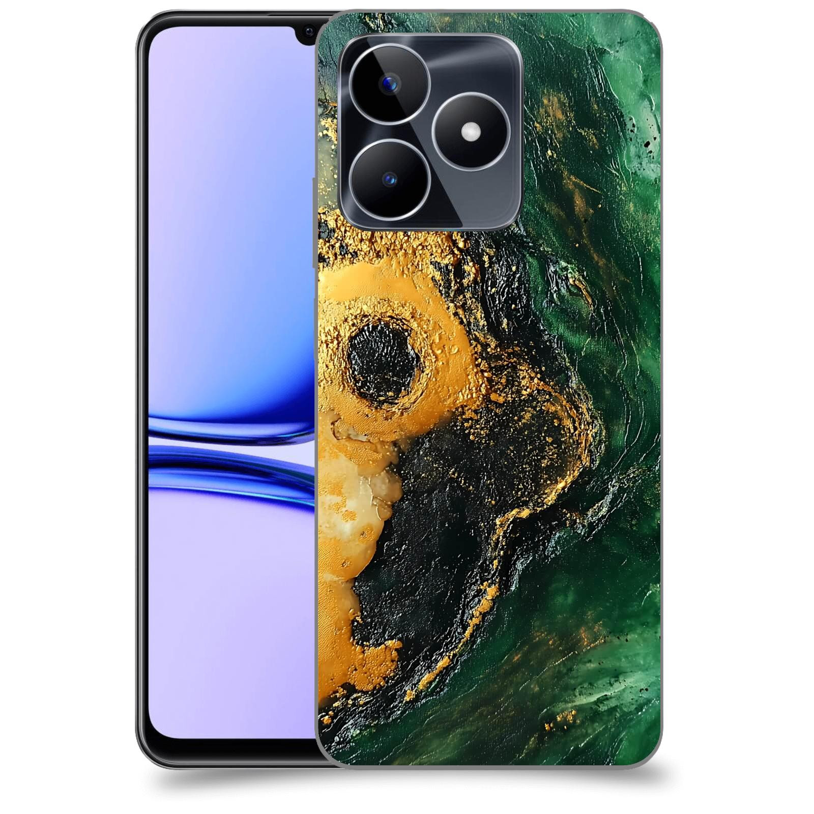 ACOVER Kryt na mobil Realme C53 - Golden Moss IV