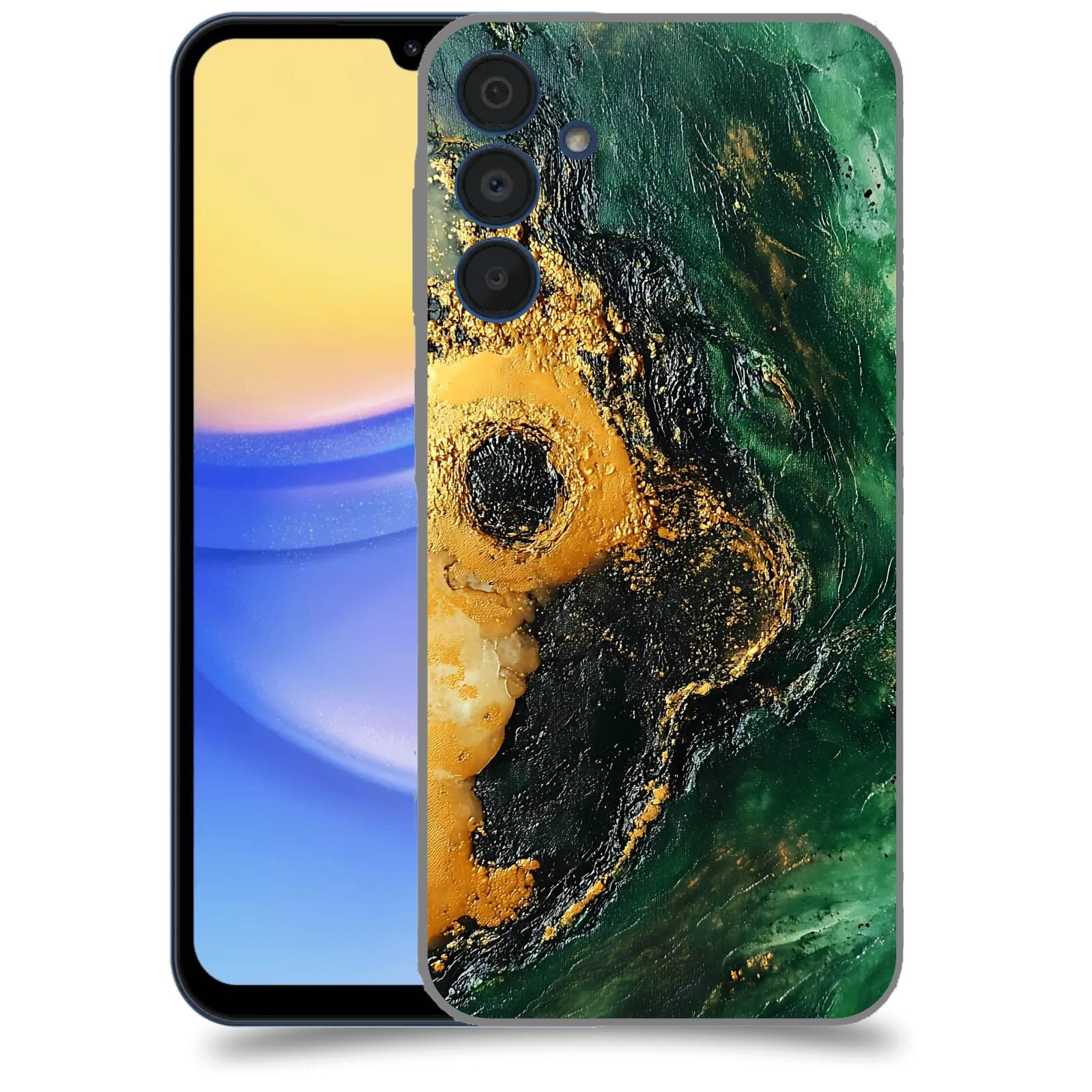 ACOVER Kryt na mobil Samsung Galaxy A15 5G - Golden Moss IV