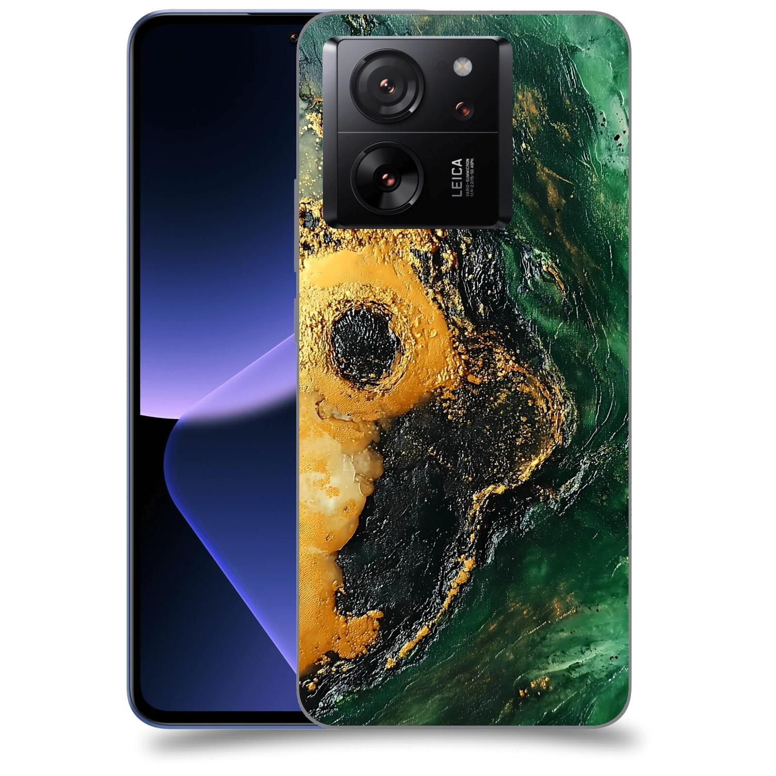 ACOVER Kryt na mobil Xiaomi 13T - Golden Moss IV