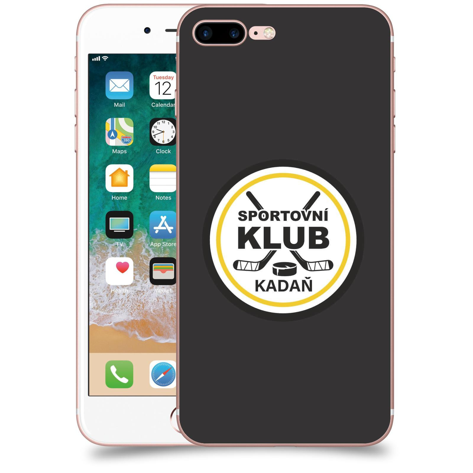 ACOVER Kryt na mobil Apple iPhone 7 Plus - SK Kadaň Logo II