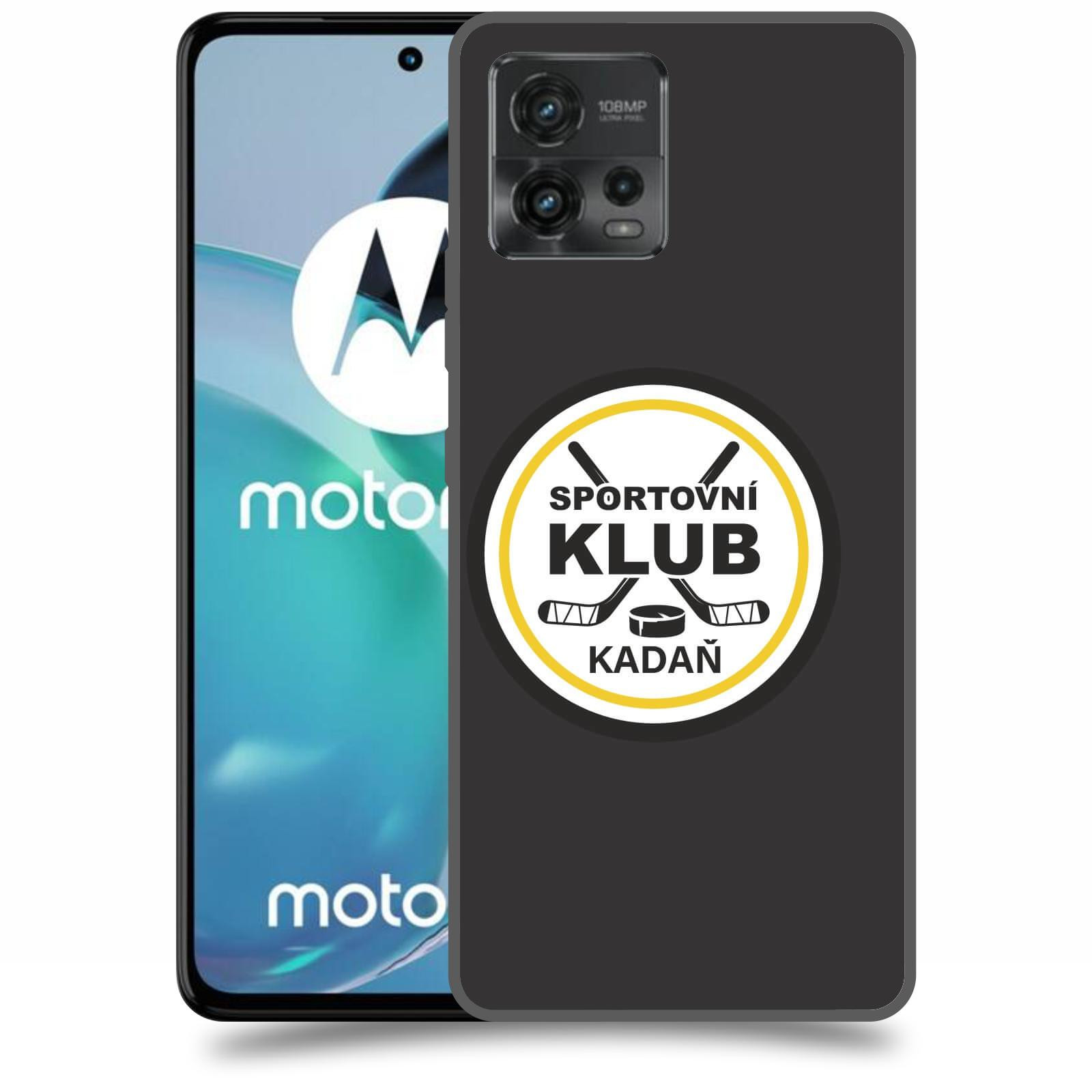 ACOVER Kryt na mobil Motorola Moto G72 - SK Kadaň Logo II
