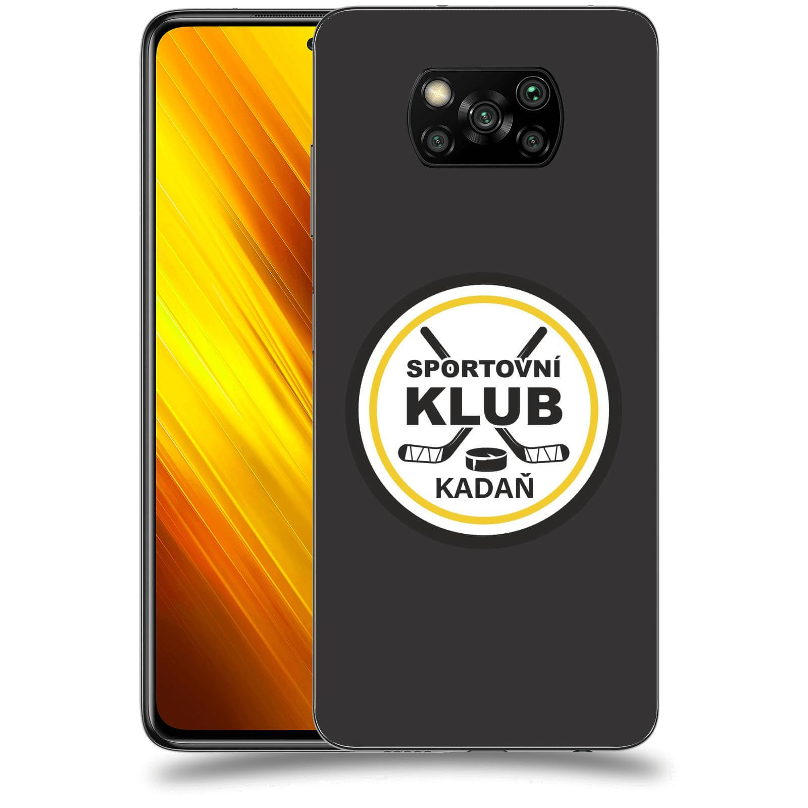 ACOVER Kryt na mobil Xiaomi Poco X3 - SK Kadaň Logo II
