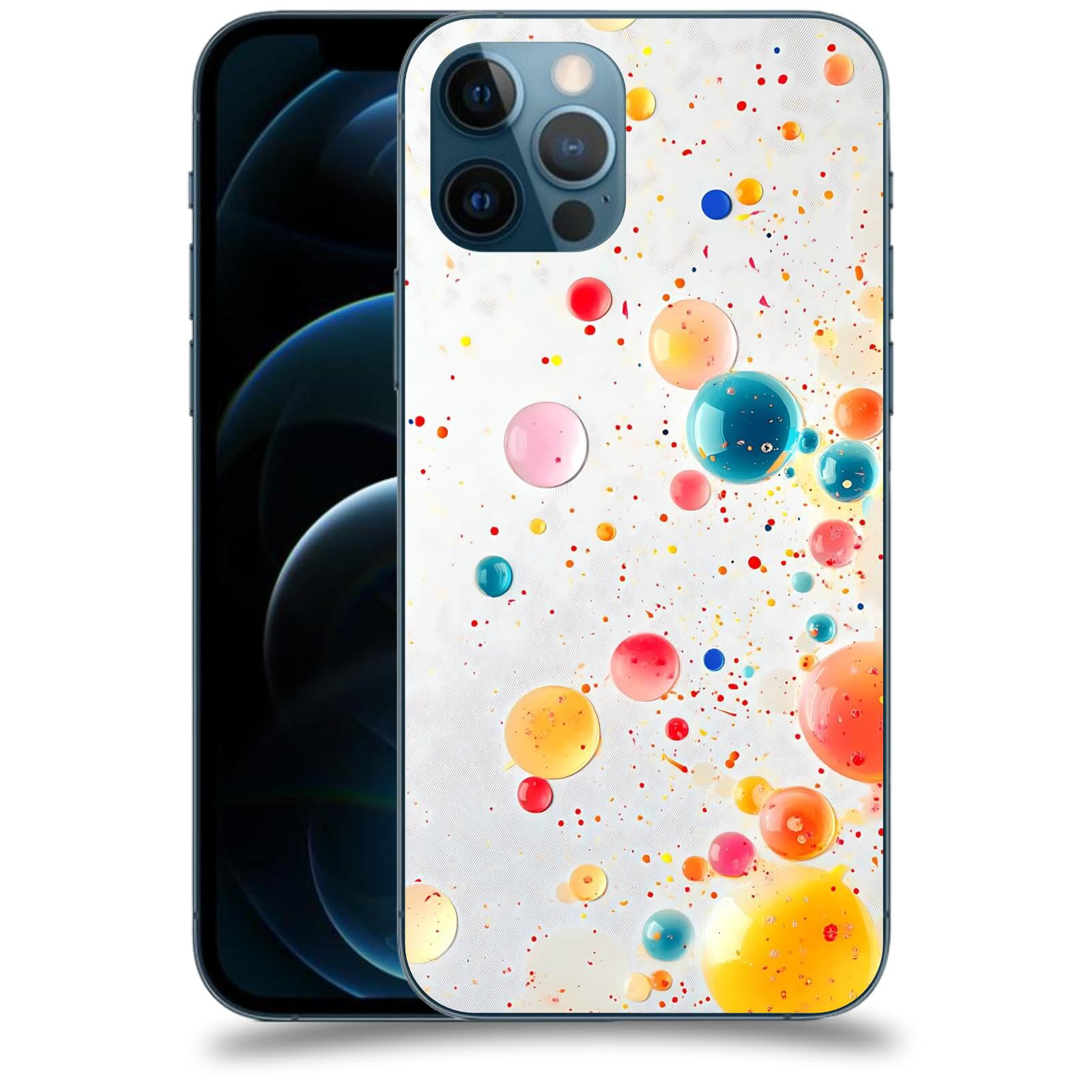 ACOVER Kryt na mobil Apple iPhone 12 Pro - Barevný výbuch