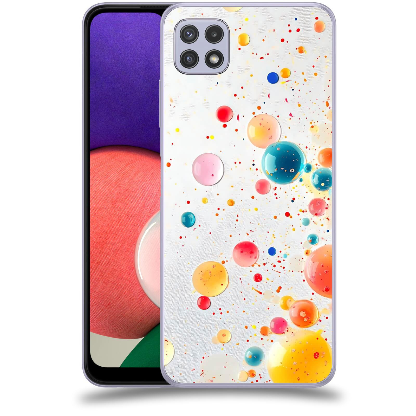 ACOVER Kryt na mobil Samsung Galaxy A22 5G A226B - Barevný výbuch