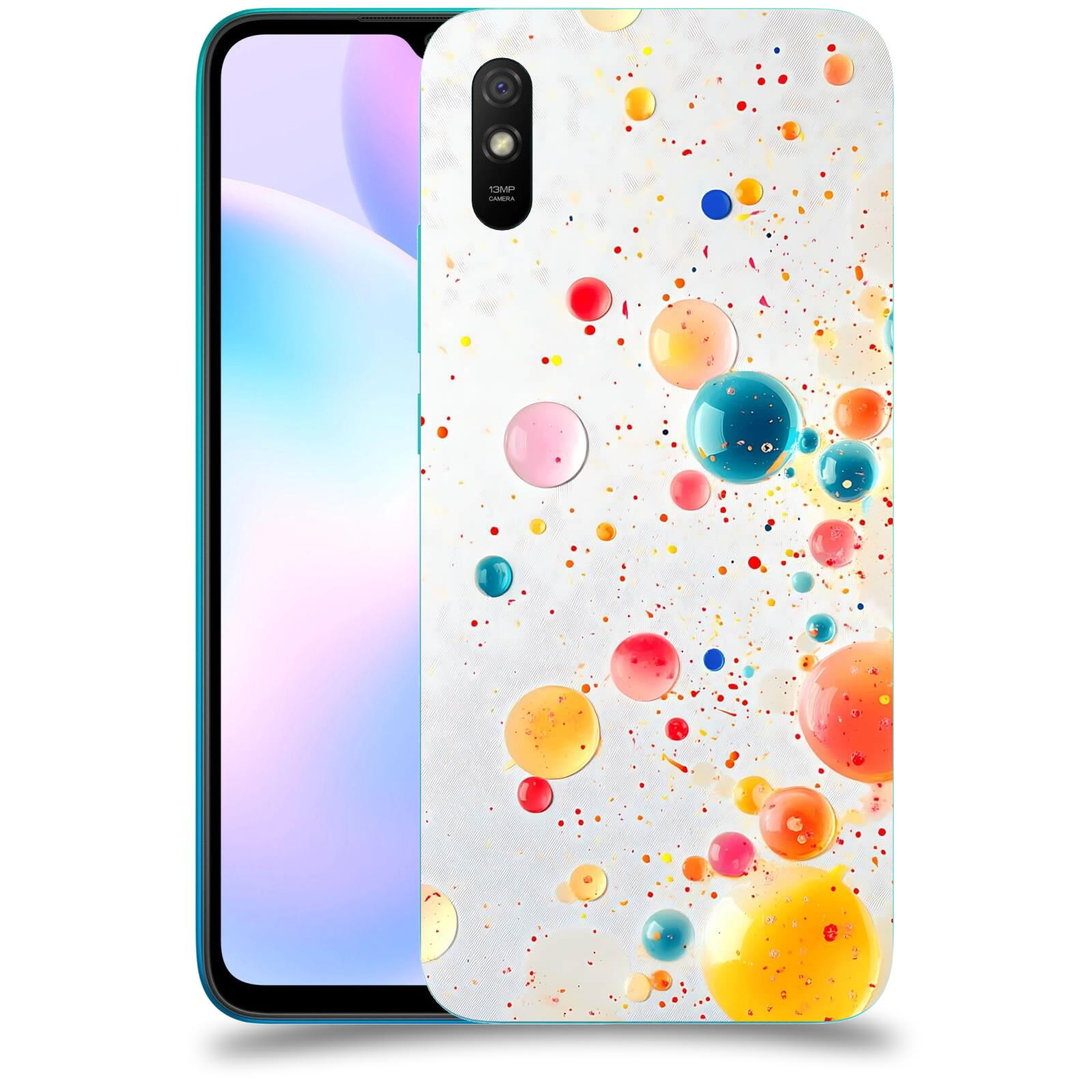 ACOVER Kryt na mobil Xiaomi Redmi 9AT - Barevný výbuch