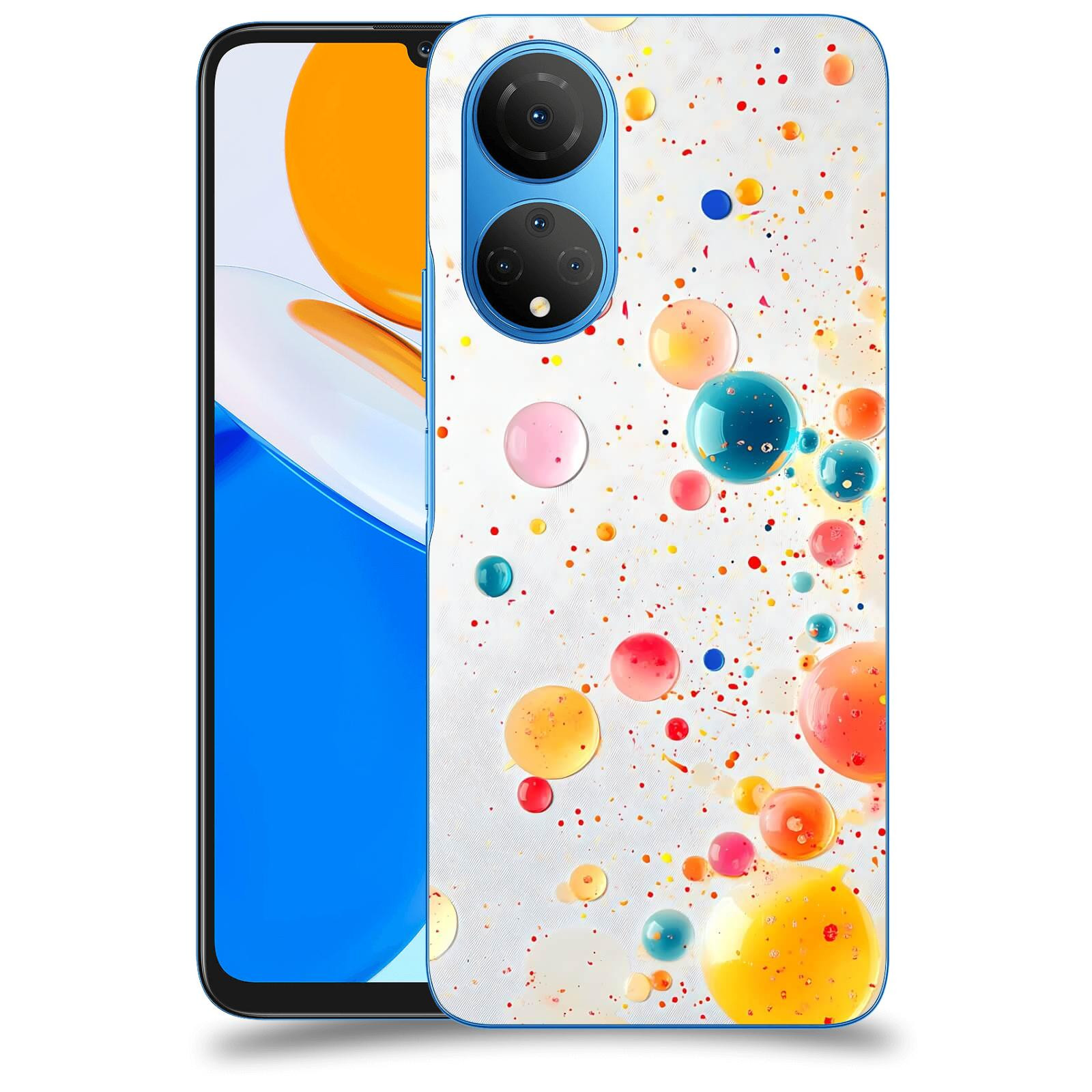 ACOVER Kryt na mobil Honor X7 - Barevný výbuch