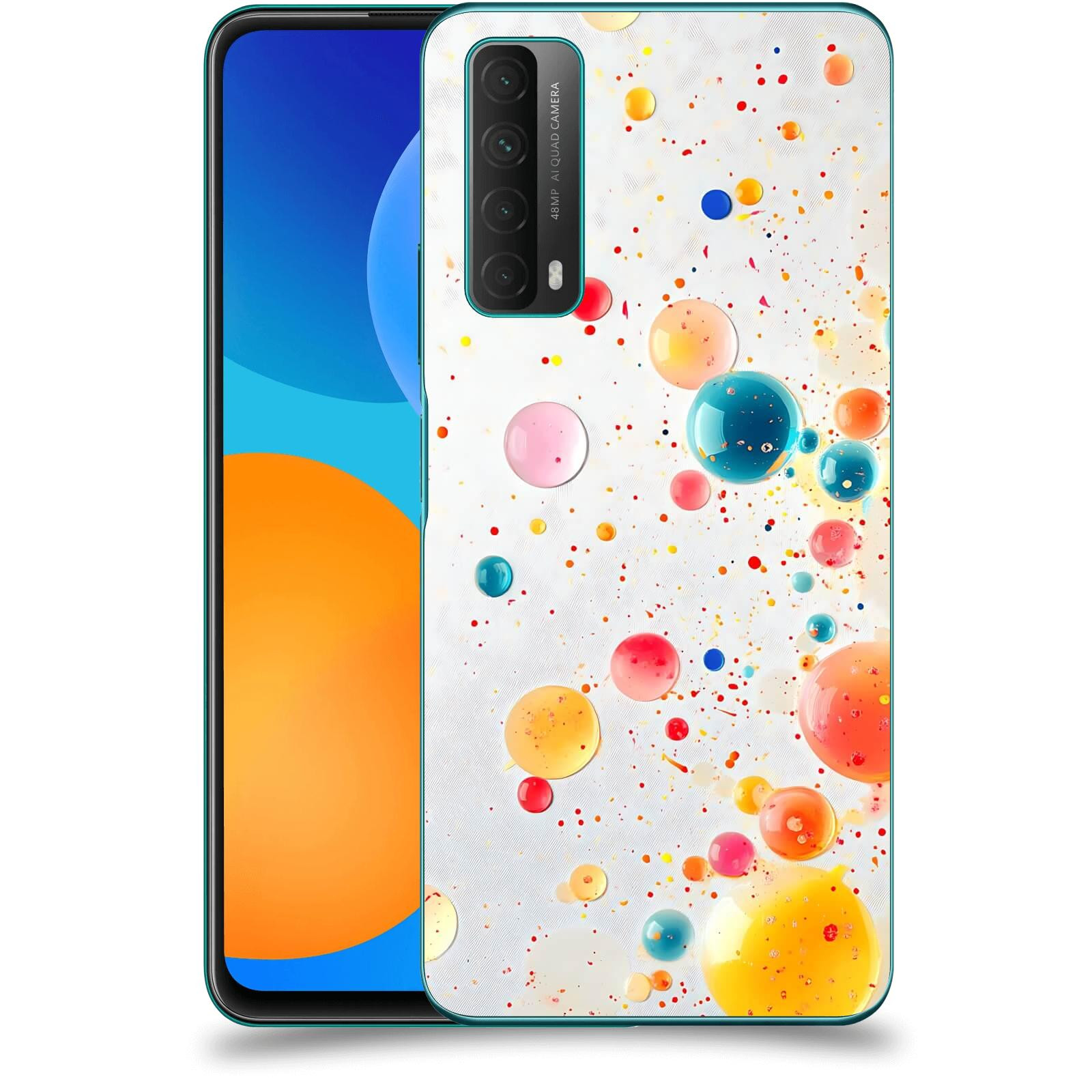 ACOVER Kryt na mobil Huawei P Smart 2021 - Barevný výbuch