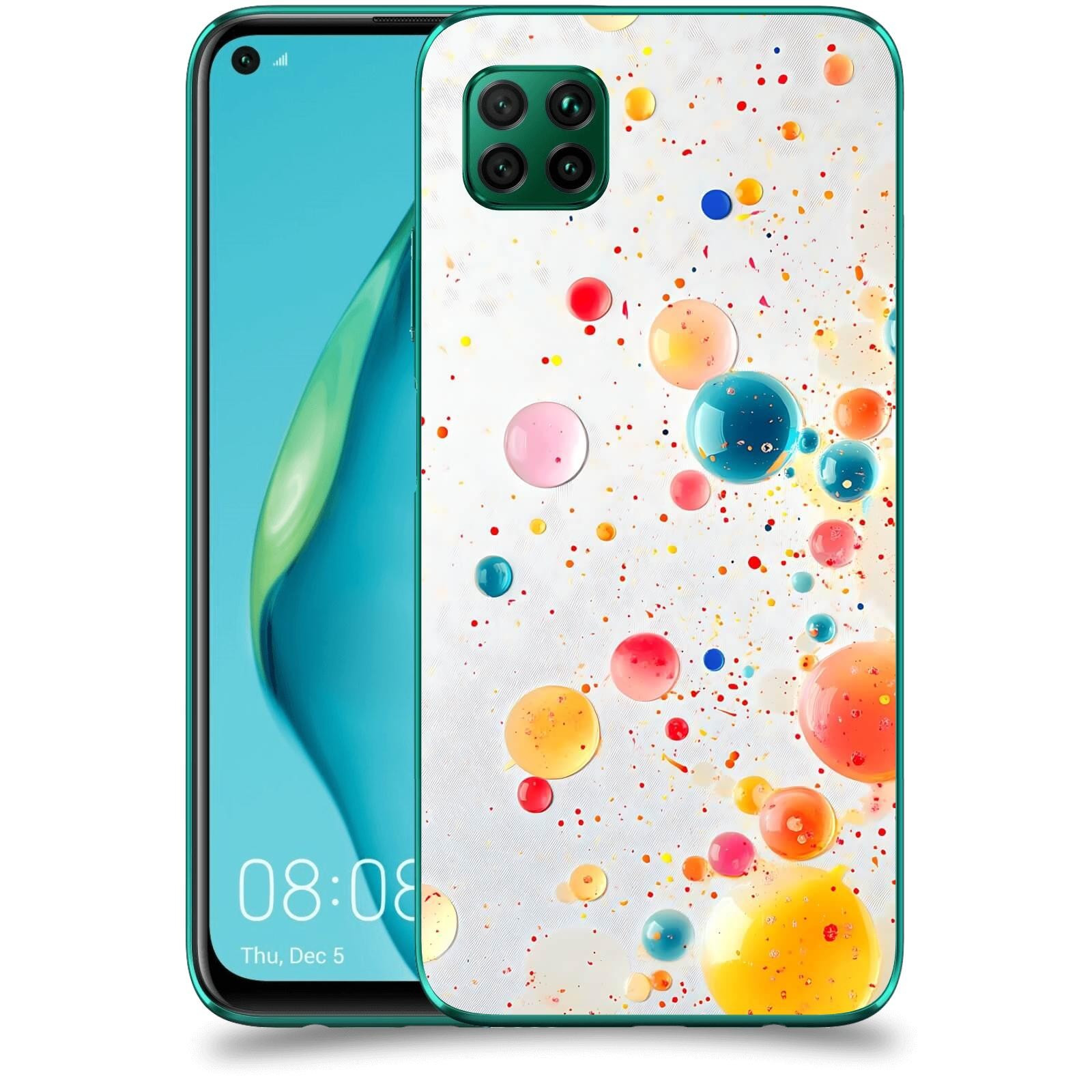 ACOVER Kryt na mobil Huawei P40 Lite - Barevný výbuch