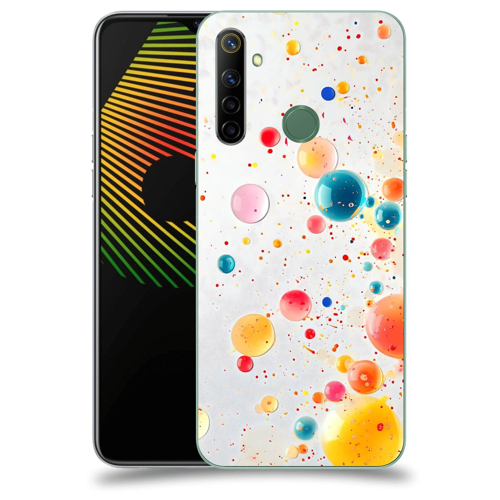 ACOVER Kryt na mobil Realme 6i - Barevný výbuch