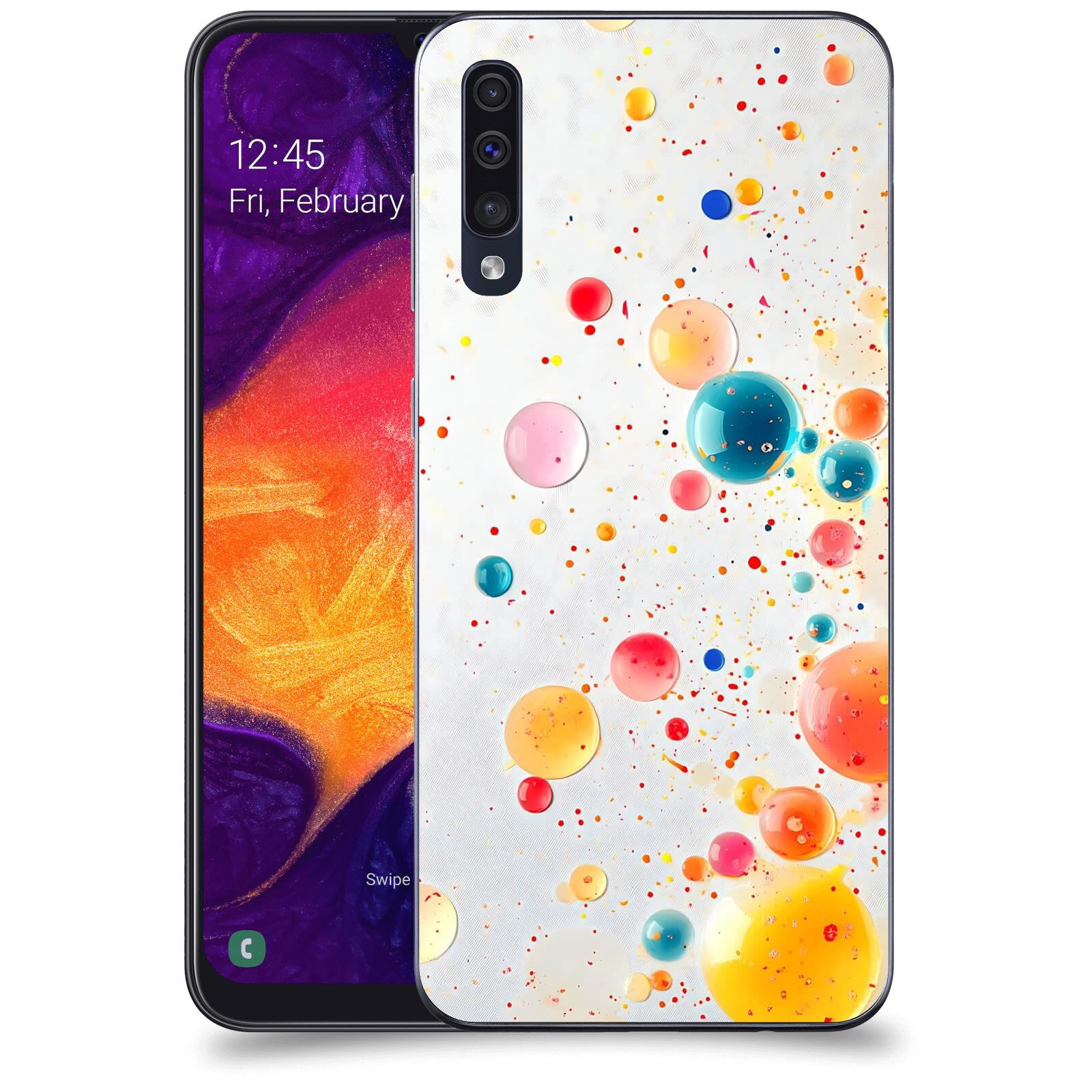 ACOVER Kryt na mobil Samsung Galaxy A50 A505F - Barevný výbuch