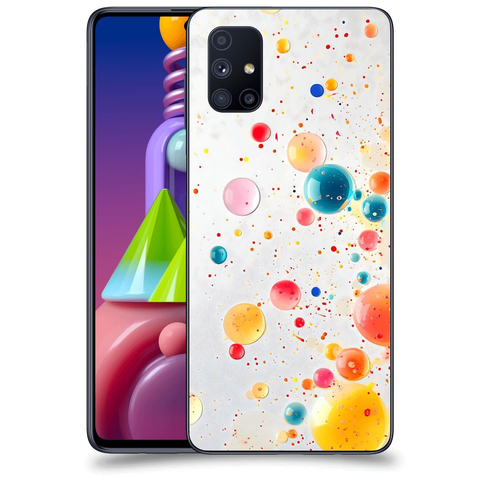ACOVER Kryt na mobil Samsung Galaxy M51 M515F - Barevný výbuch