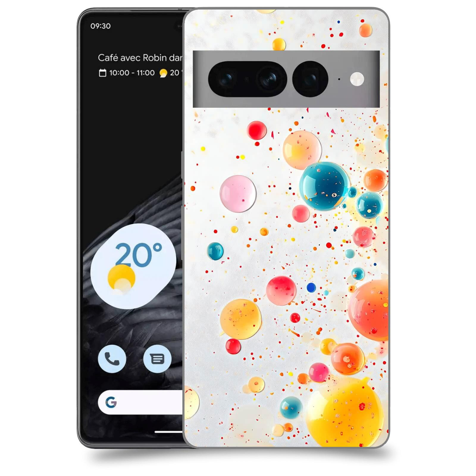 ACOVER Kryt na mobil Google pixel 7 pro - Barevný výbuch