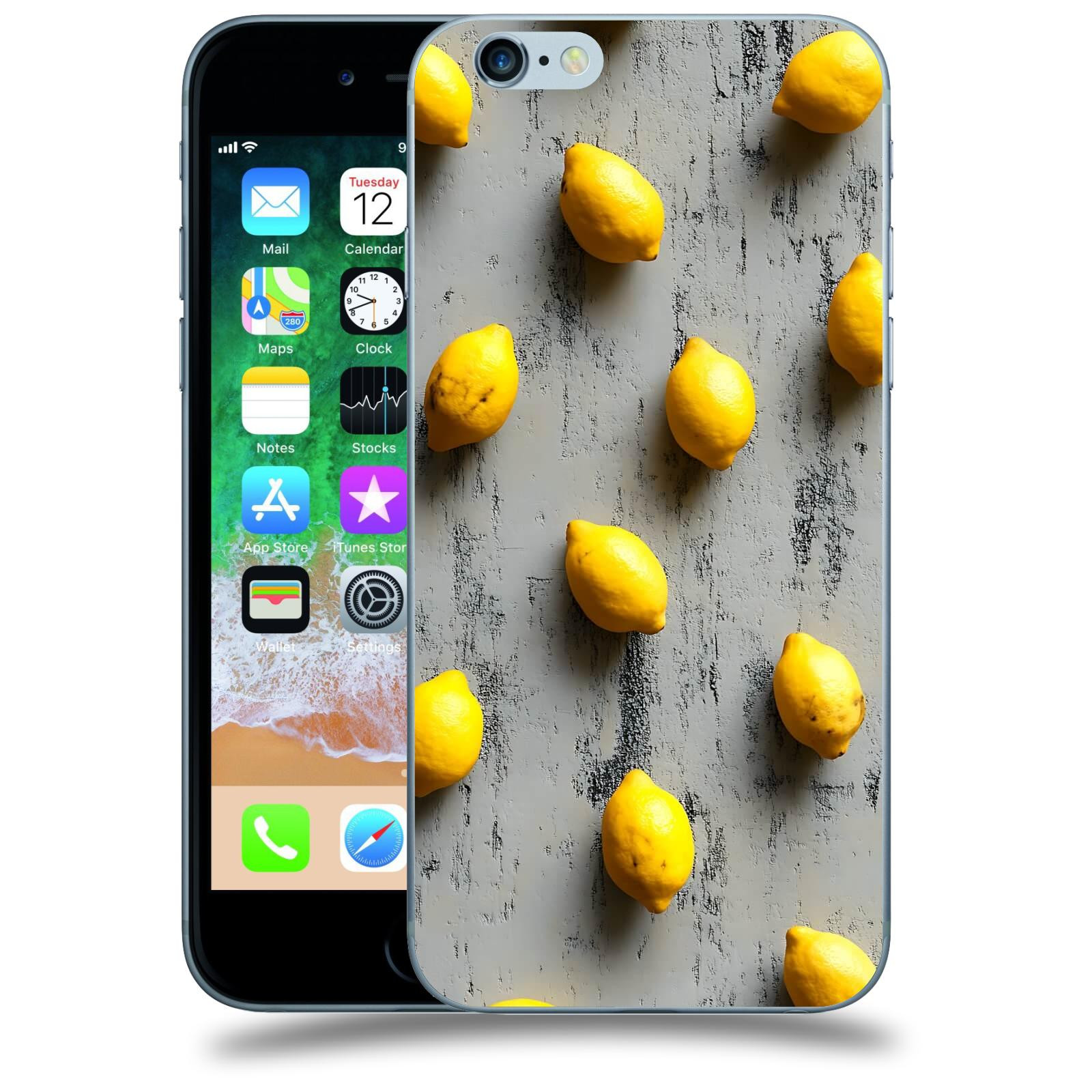 ACOVER Kryt na mobil Apple iPhone 6/6S - Citrusová harmonie