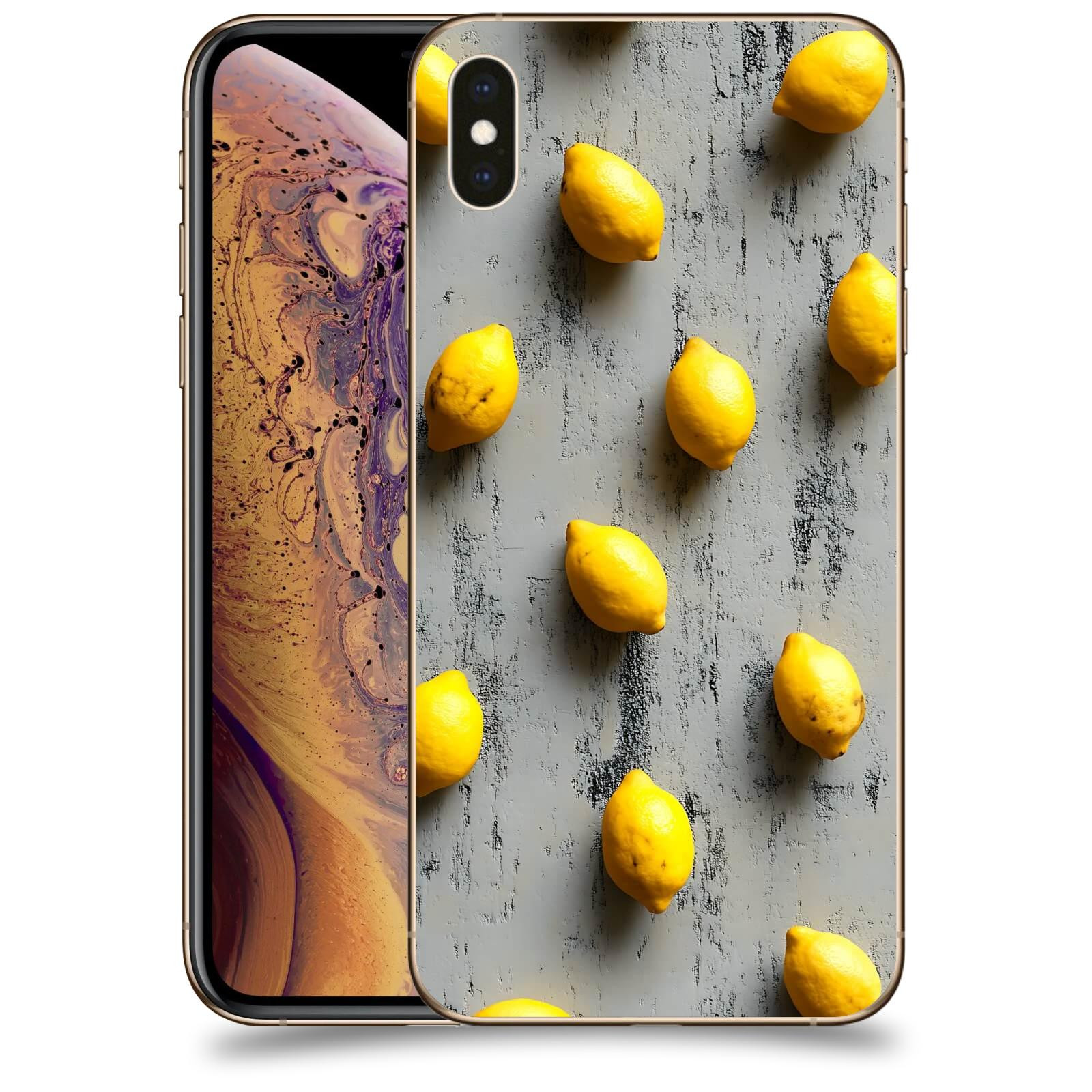ACOVER Kryt na mobil Apple iPhone XS Max - Citrusová harmonie