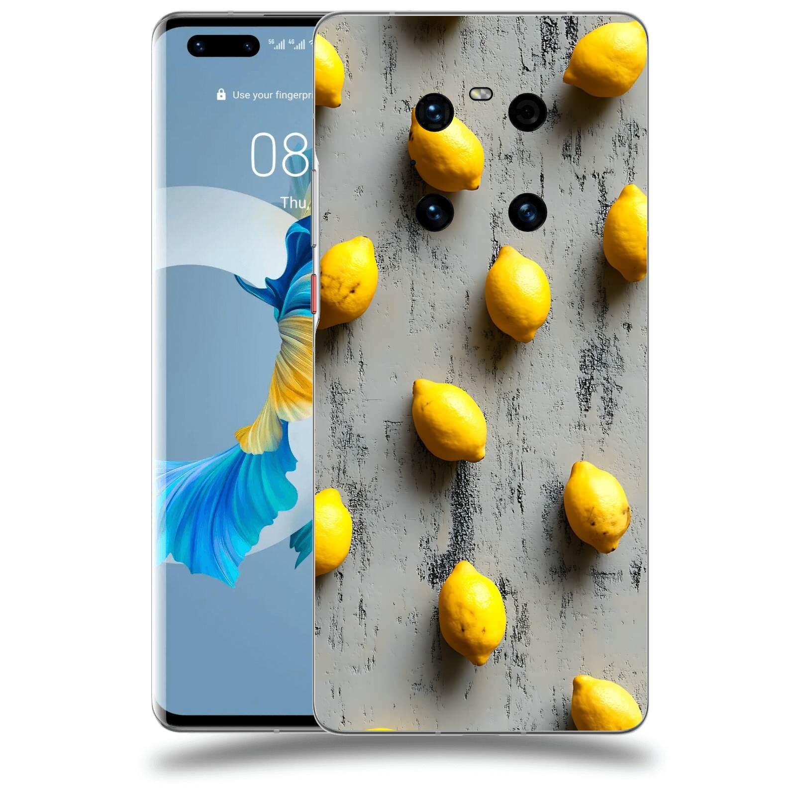 ACOVER Kryt na mobil Huawei Mate 40 Pro - Citrusová harmonie