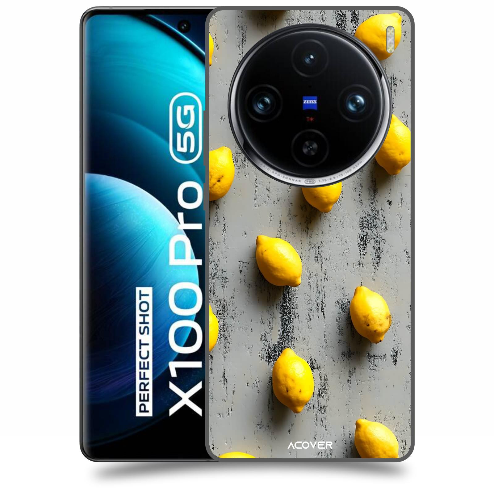 ACOVER Kryt na mobil Vivo X100 Pro - Citrusová harmonie