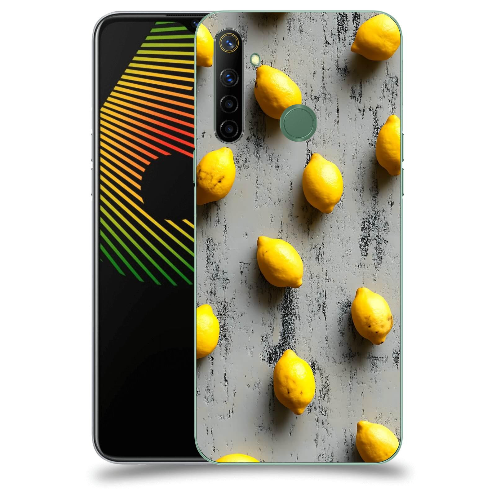 ACOVER Kryt na mobil Realme 6i - Citrusová harmonie