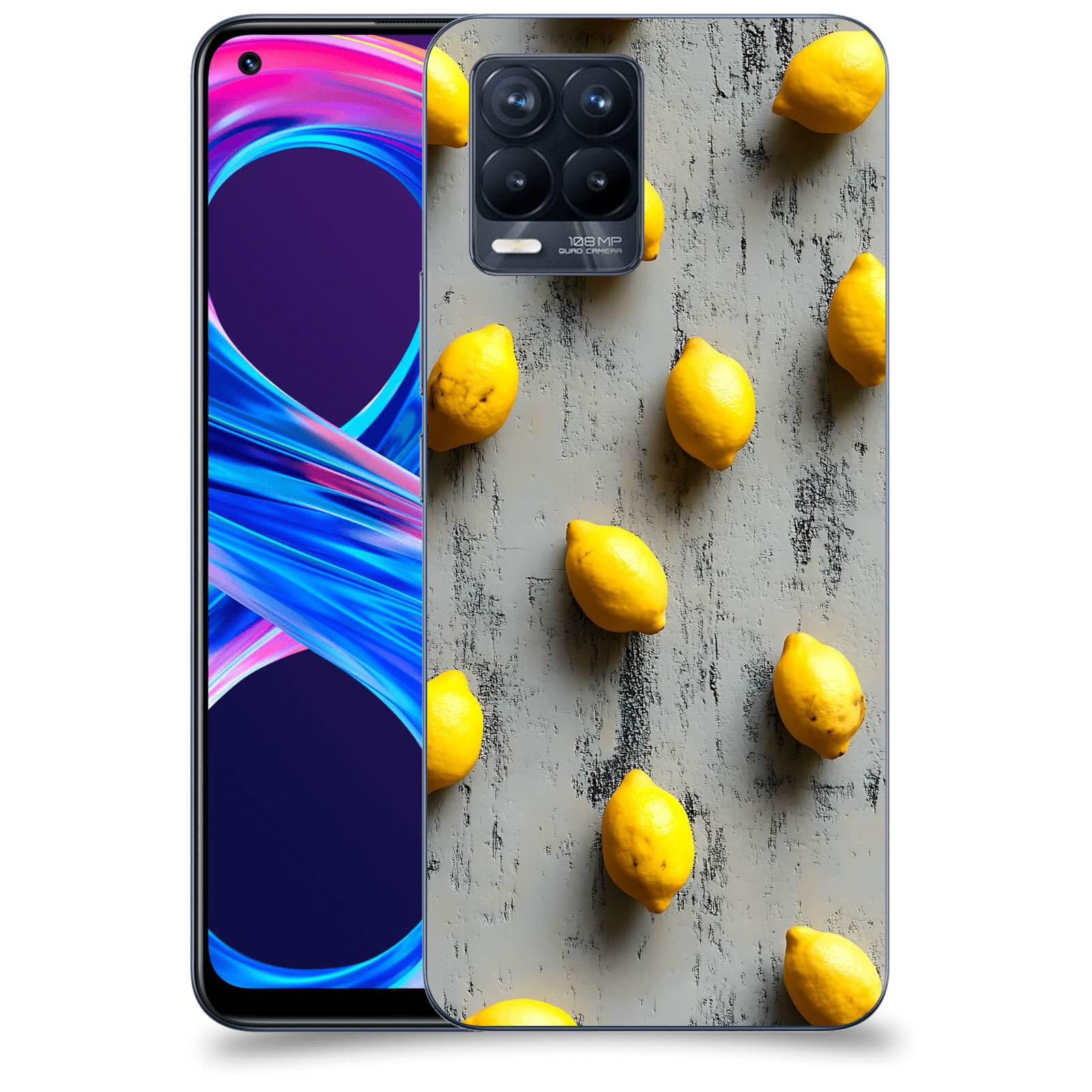 ACOVER Kryt na mobil Realme 8 Pro - Citrusová harmonie