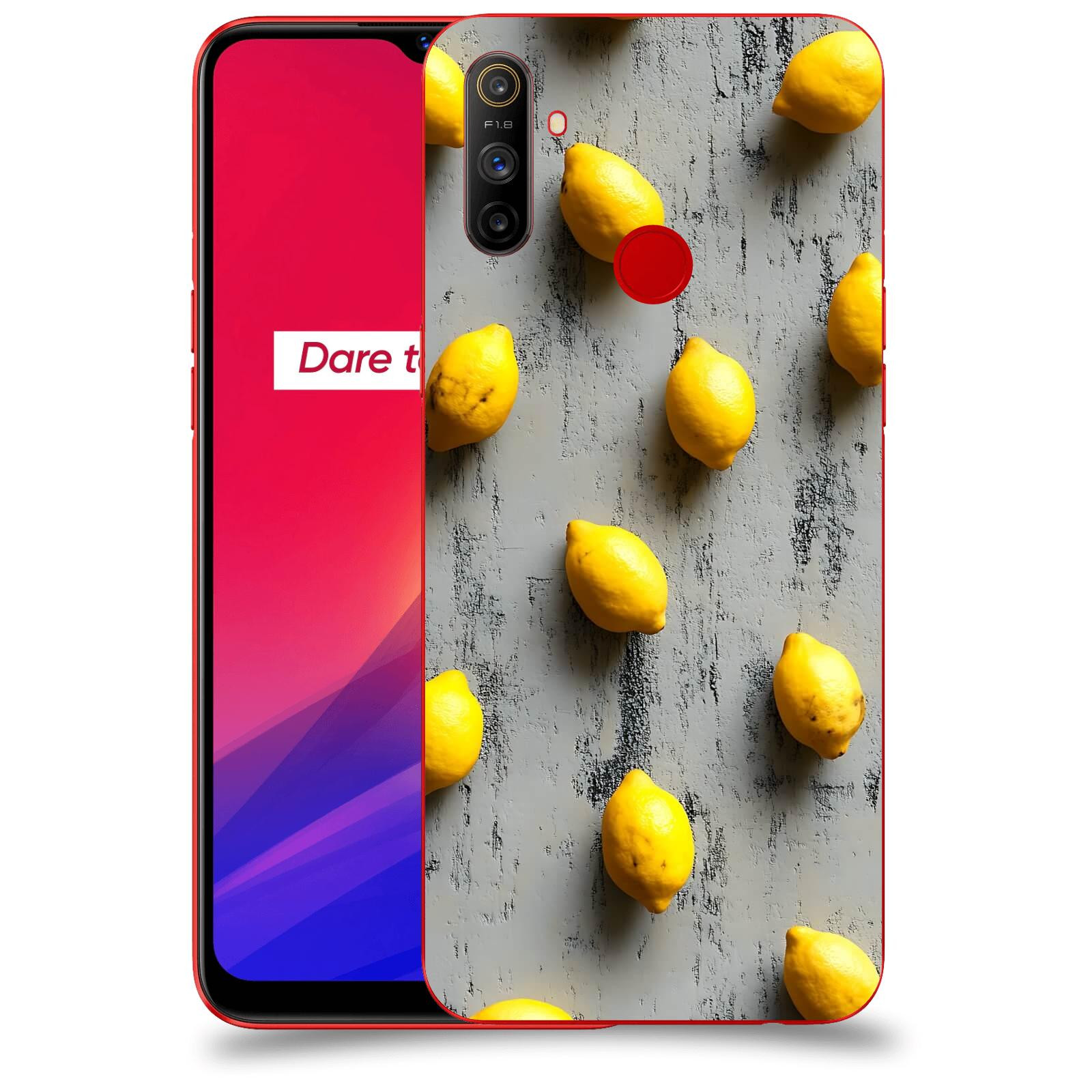 ACOVER Kryt na mobil Realme C3 - Citrusová harmonie