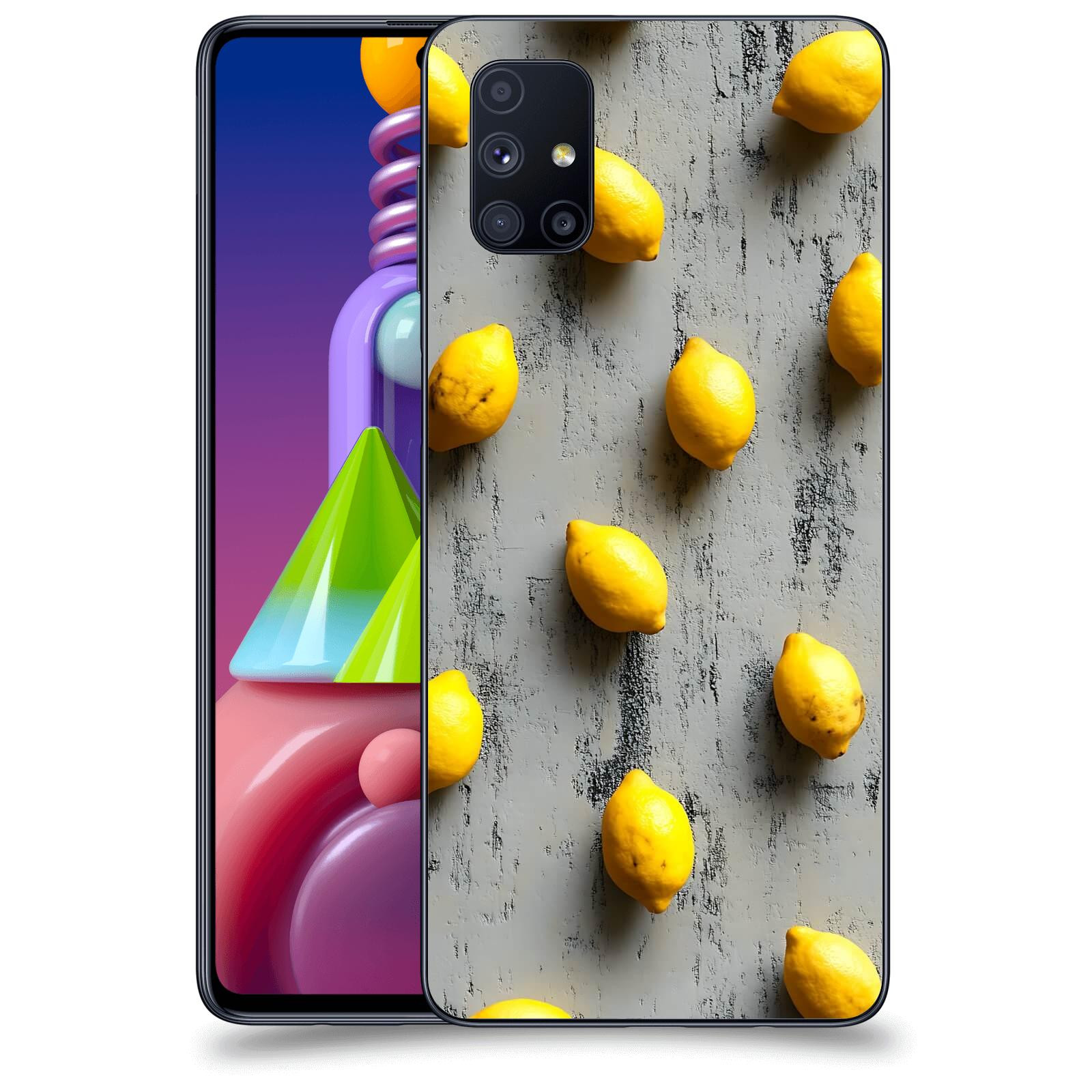 ACOVER Kryt na mobil Samsung Galaxy M51 M515F - Citrusová harmonie