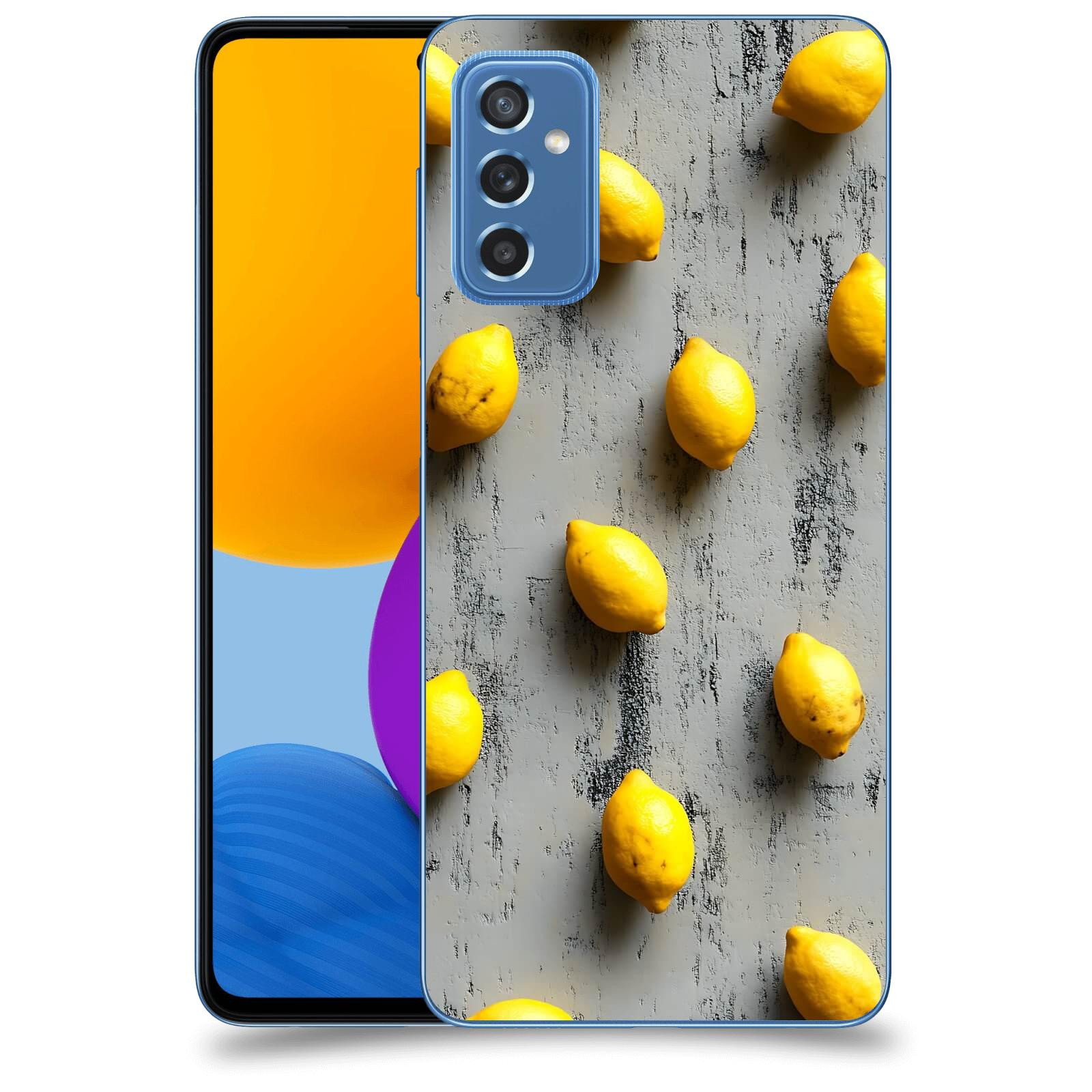 ACOVER Kryt na mobil Samsung Galaxy M52 5G - Citrusová harmonie