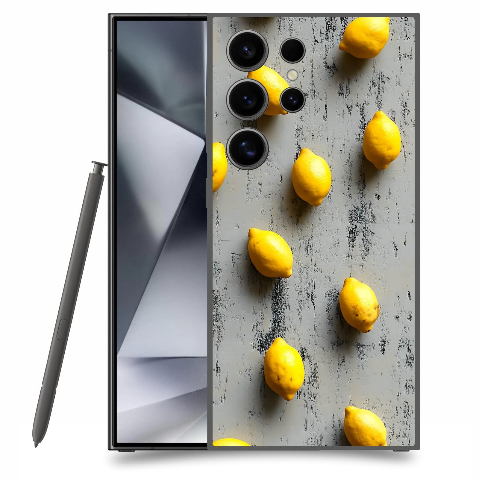 ACOVER Kryt na mobil Samsung Galaxy S24 Ultra - Citrusová harmonie