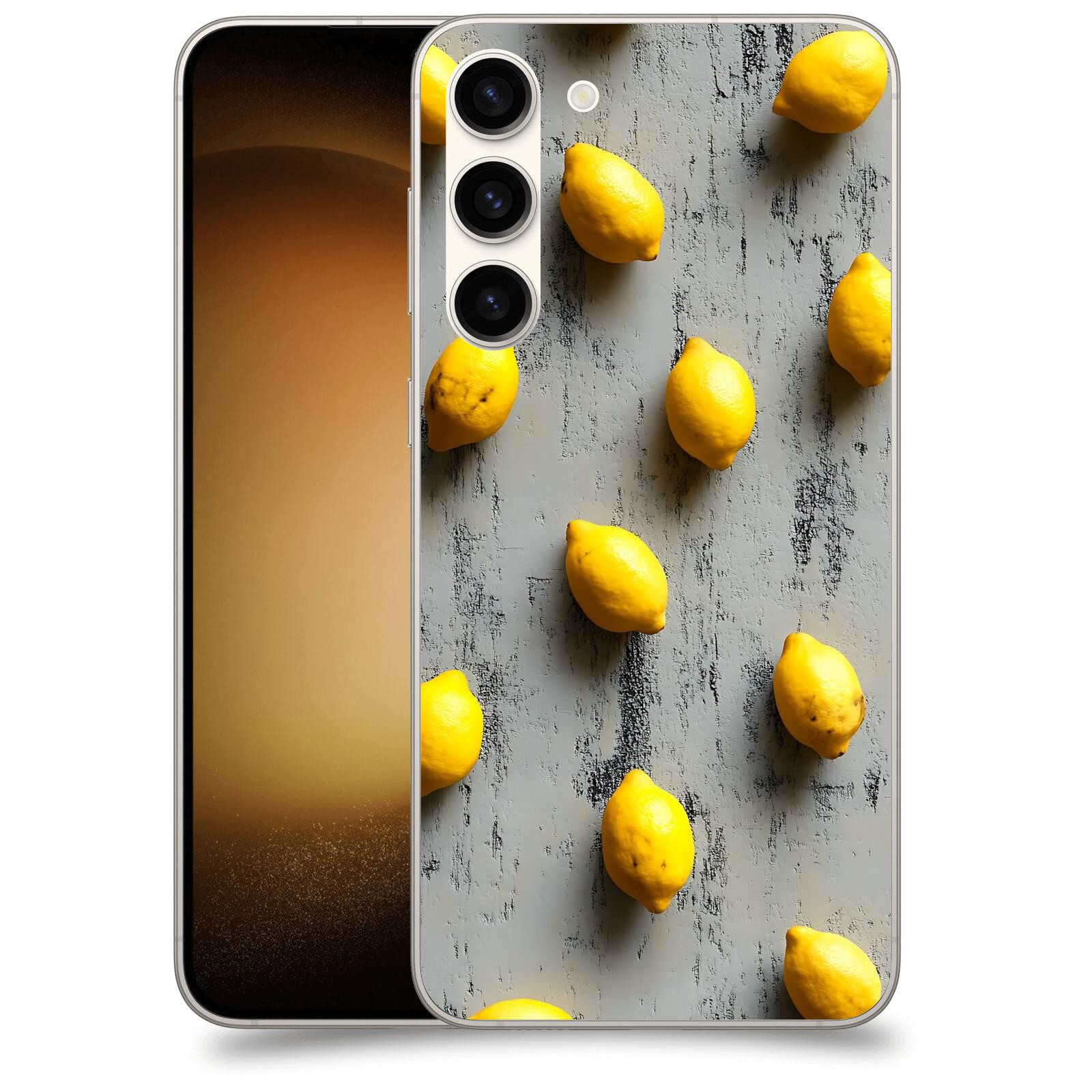 ACOVER Kryt na mobil Samsung Galaxy S23+ 5G - Citrusová harmonie