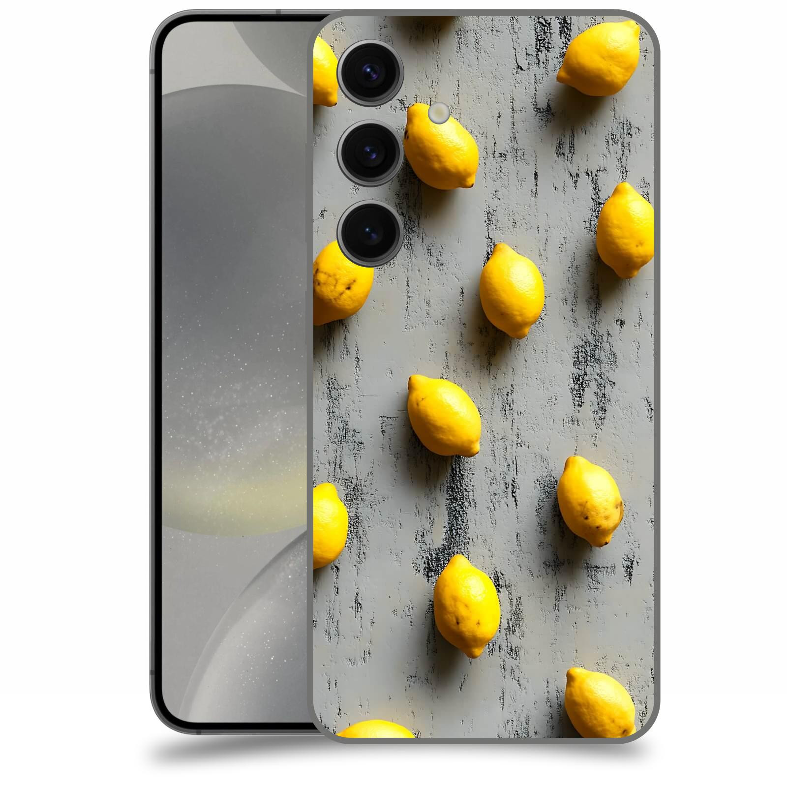 ACOVER Kryt na mobil Samsung Galaxy S24 - Citrusová harmonie