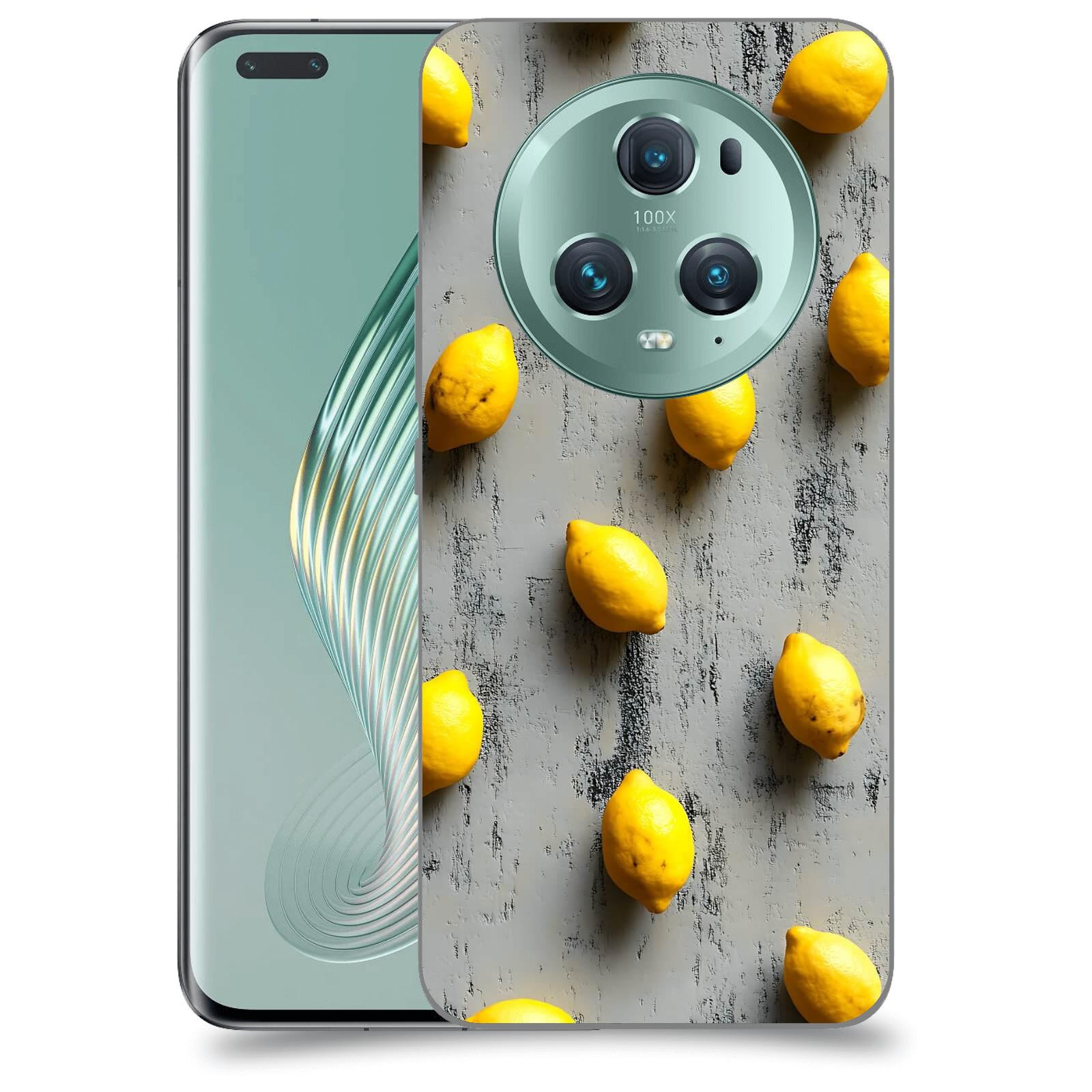 ACOVER Kryt na mobil Honor Magic5 Pro - Citrusová harmonie