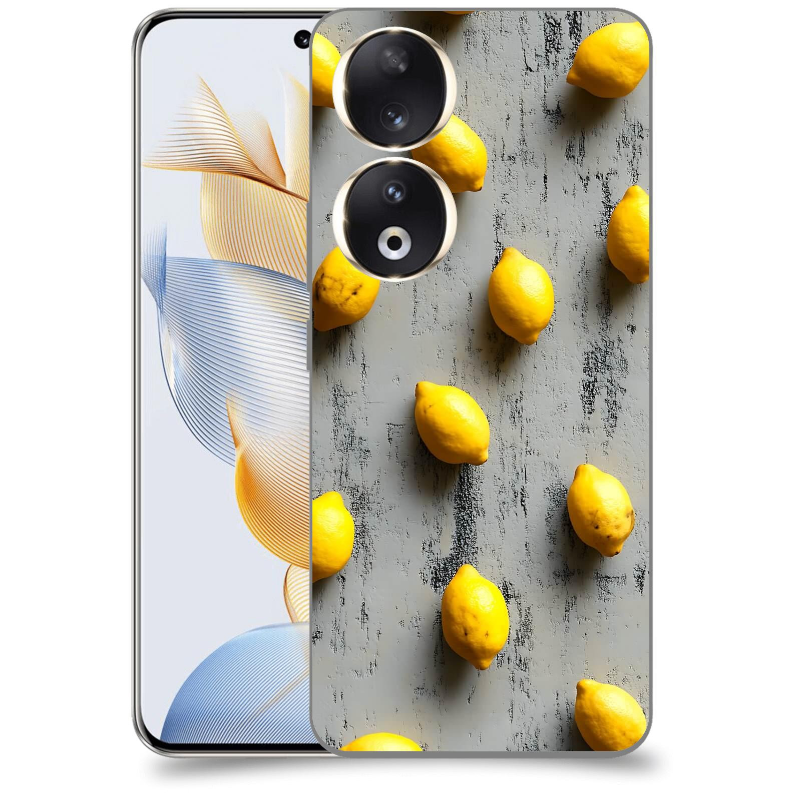 ACOVER Kryt na mobil Honor 90 - Citrusová harmonie
