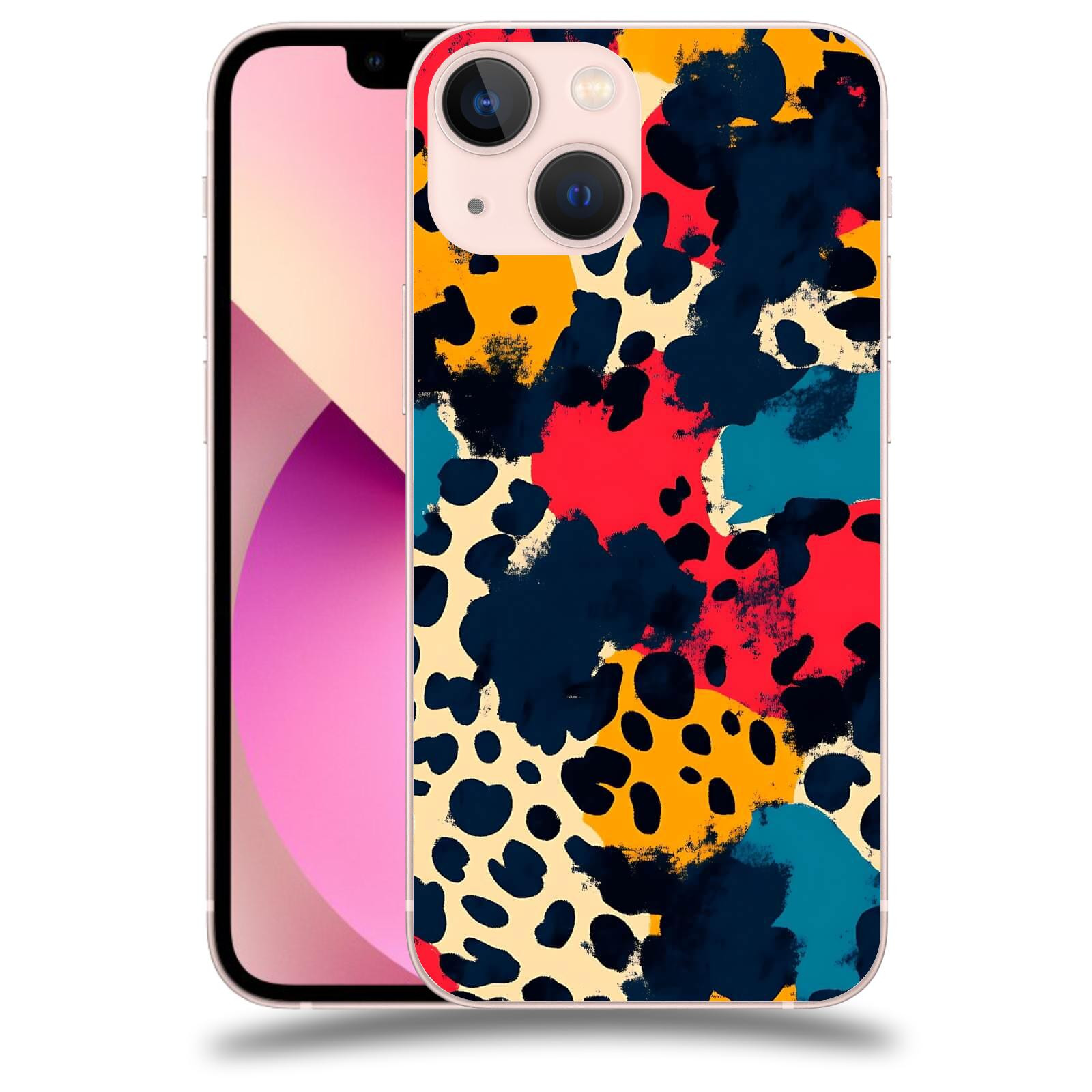 ACOVER Kryt na mobil Apple iPhone 13 mini - Divoká abstrakce