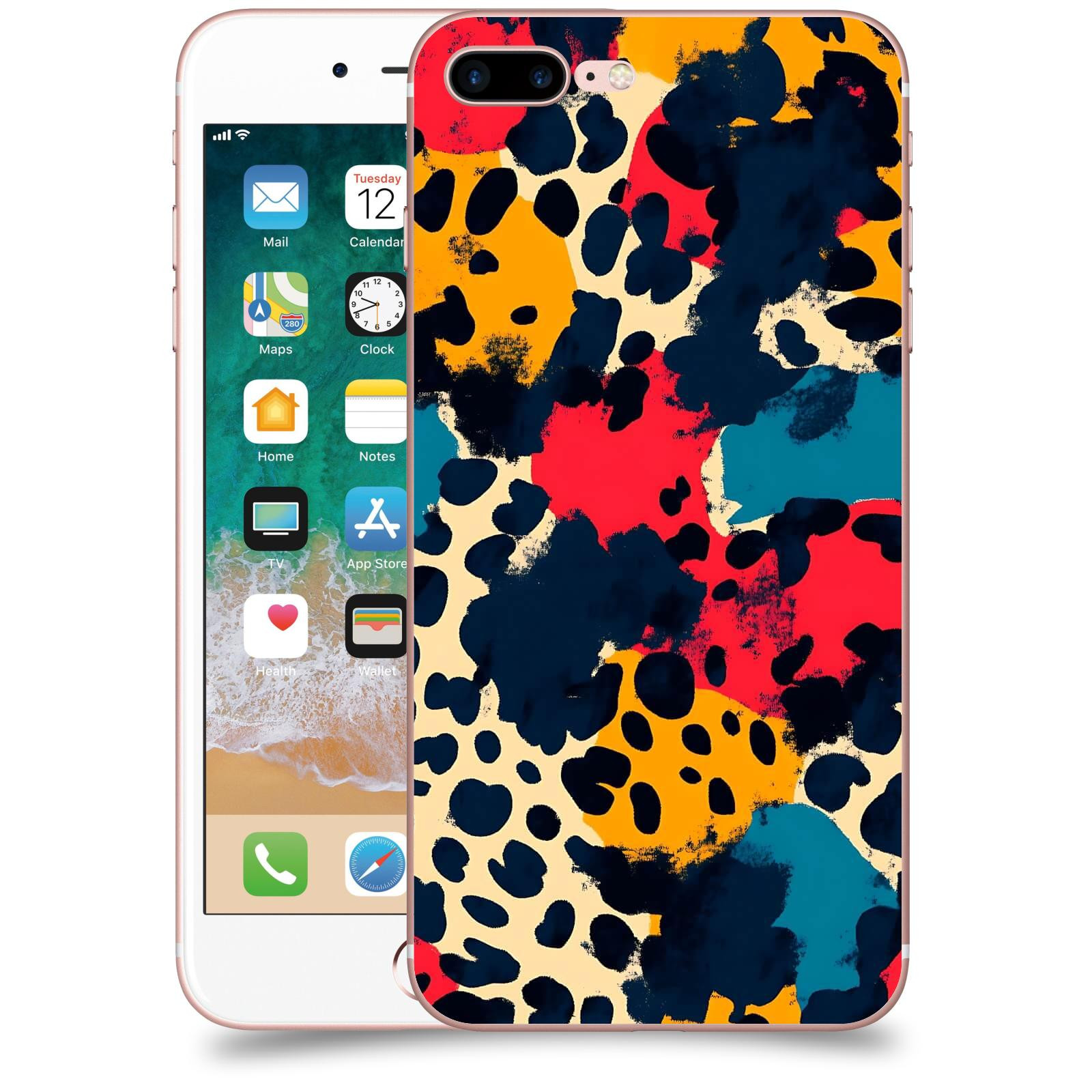 ACOVER Kryt na mobil Apple iPhone 7 Plus - Divoká abstrakce