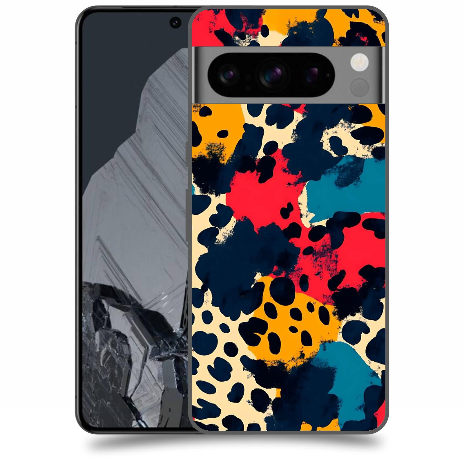 ACOVER Kryt na mobil Google Pixel 8 Pro - Divoká abstrakce
