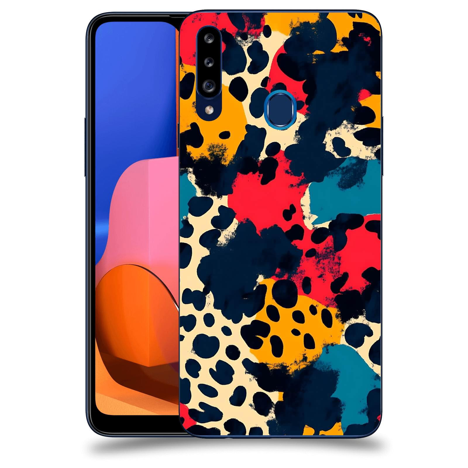 ACOVER Kryt na mobil Samsung Galaxy A20s - Divoká abstrakce