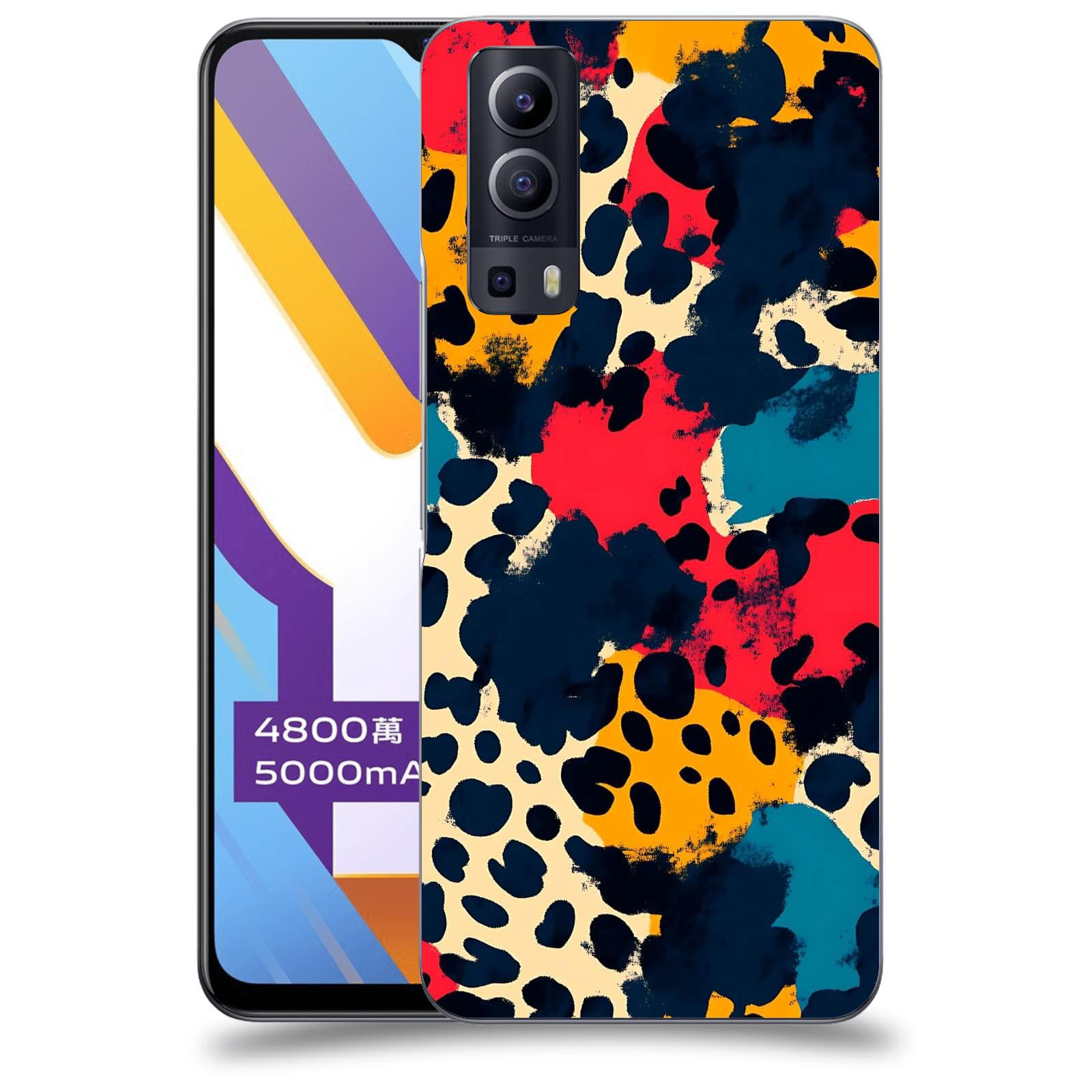 ACOVER Kryt na mobil Vivo Y52 5G - Divoká abstrakce