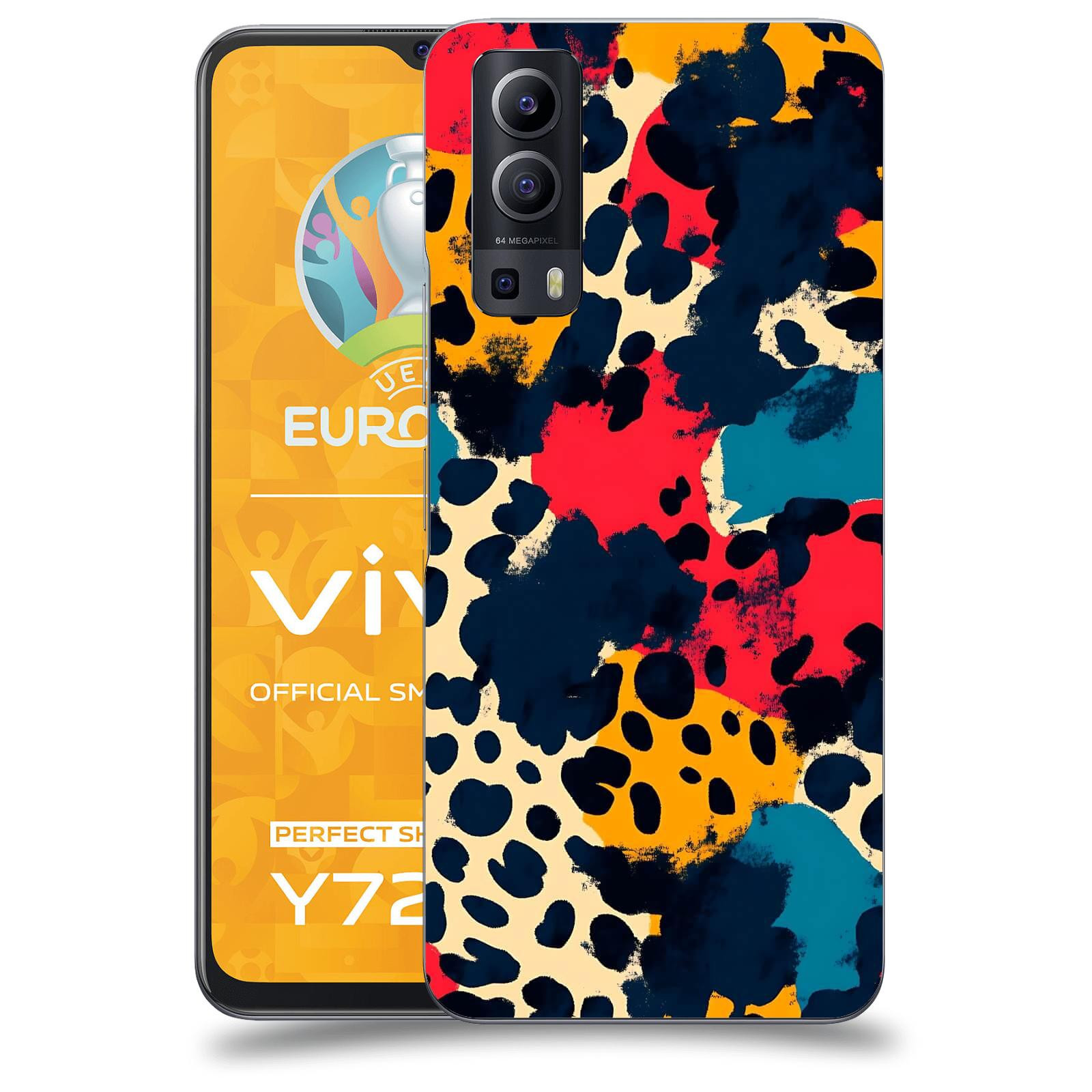 ACOVER Kryt na mobil Vivo Y72 5G - Divoká abstrakce