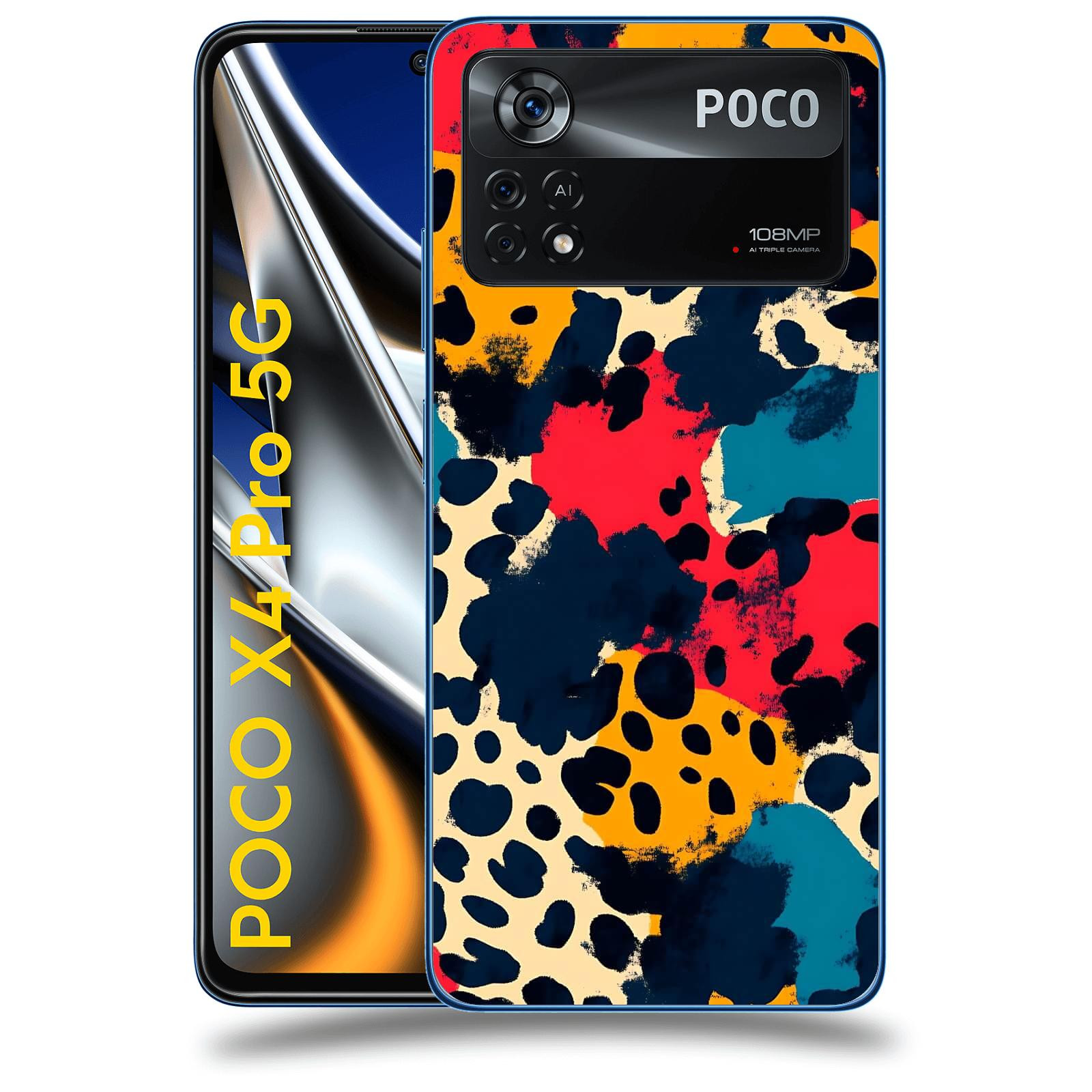 ACOVER Kryt na mobil Xiaomi Poco X4 Pro 5G - Divoká abstrakce