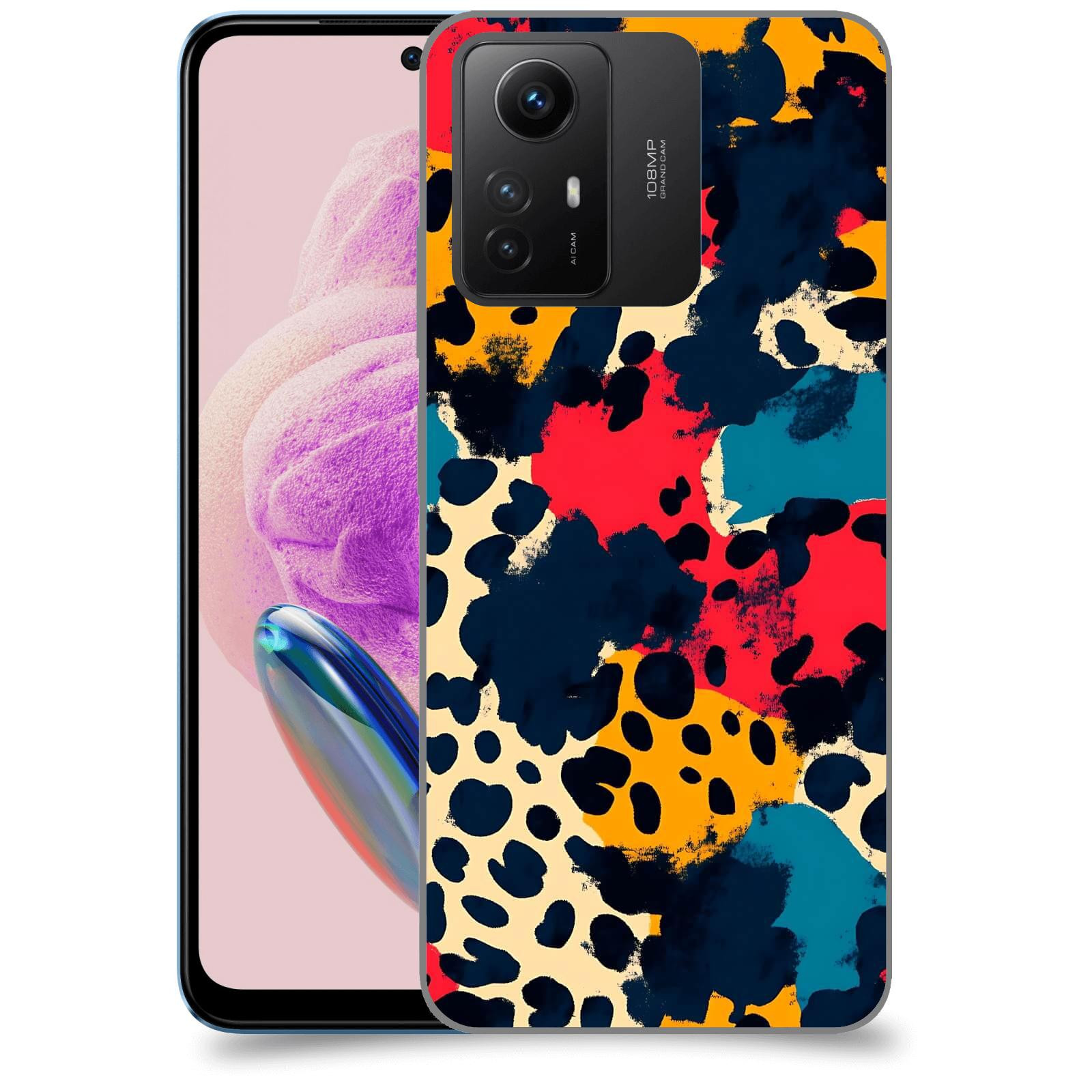 ACOVER Kryt na mobil Xiaomi Redmi Note 12S - Divoká abstrakce
