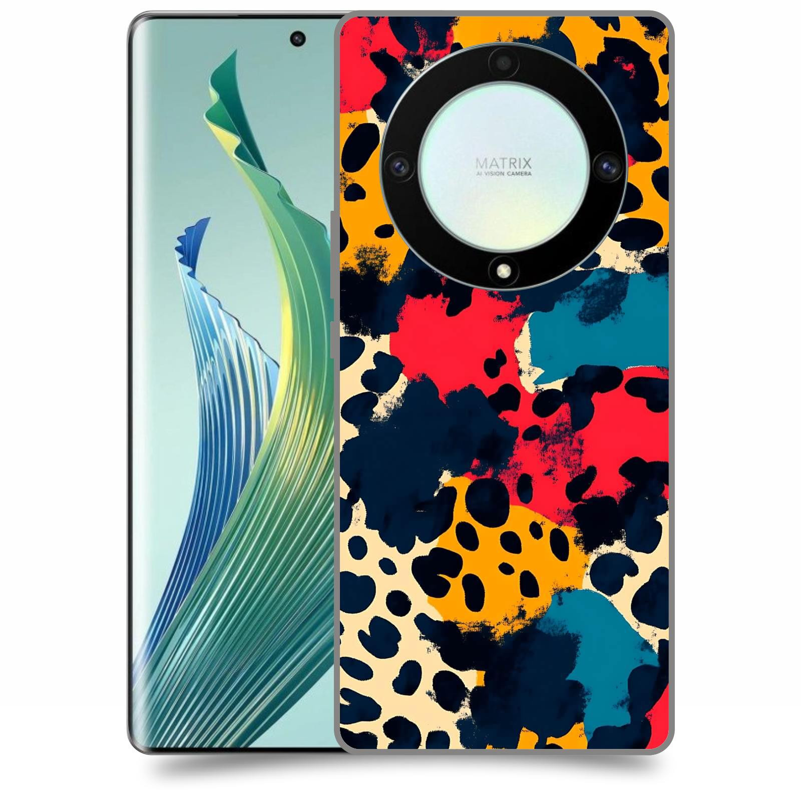 ACOVER Kryt na mobil Honor Magic 5 Lite 5G - Divoká abstrakce