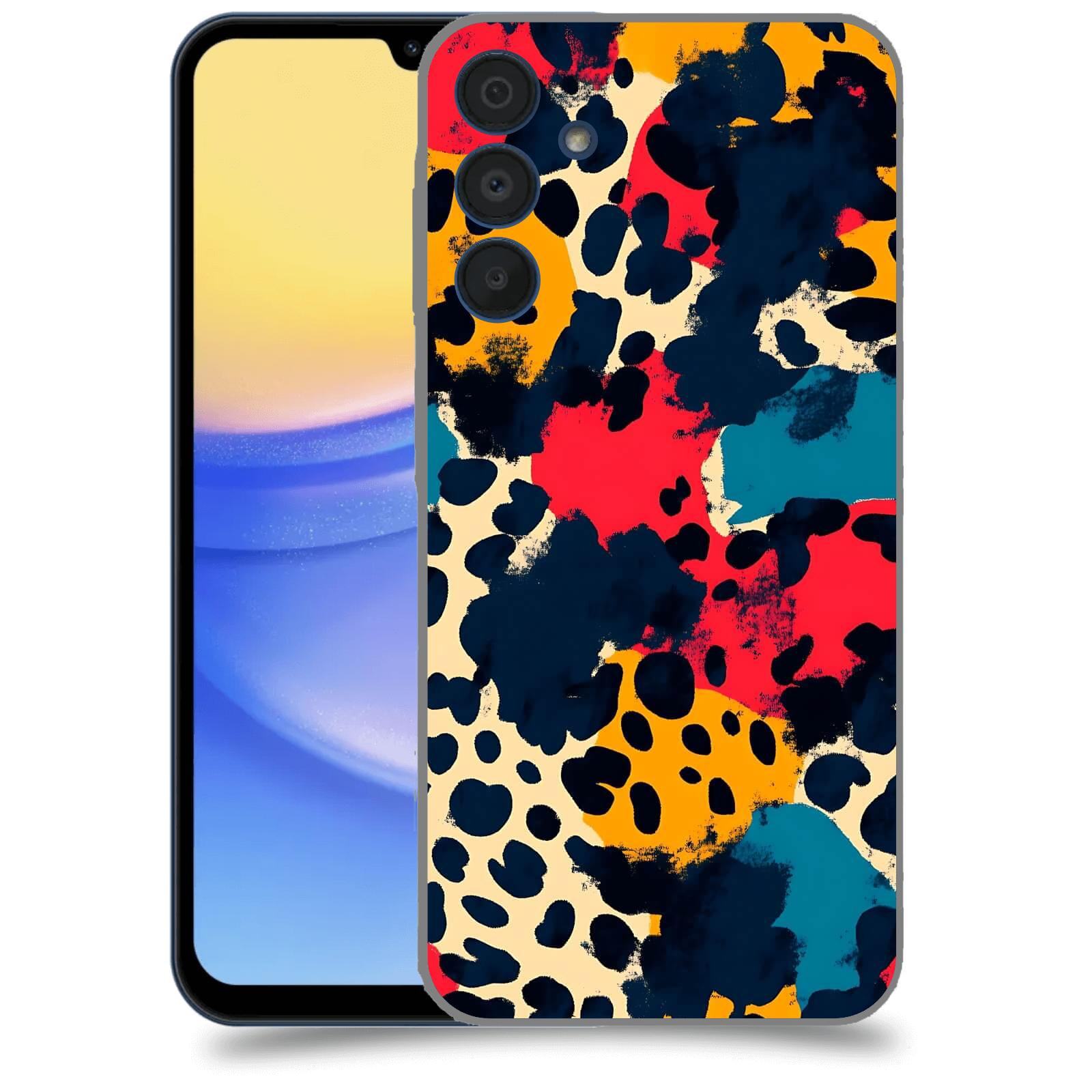 ACOVER Kryt na mobil Samsung Galaxy A15 5G - Divoká abstrakce