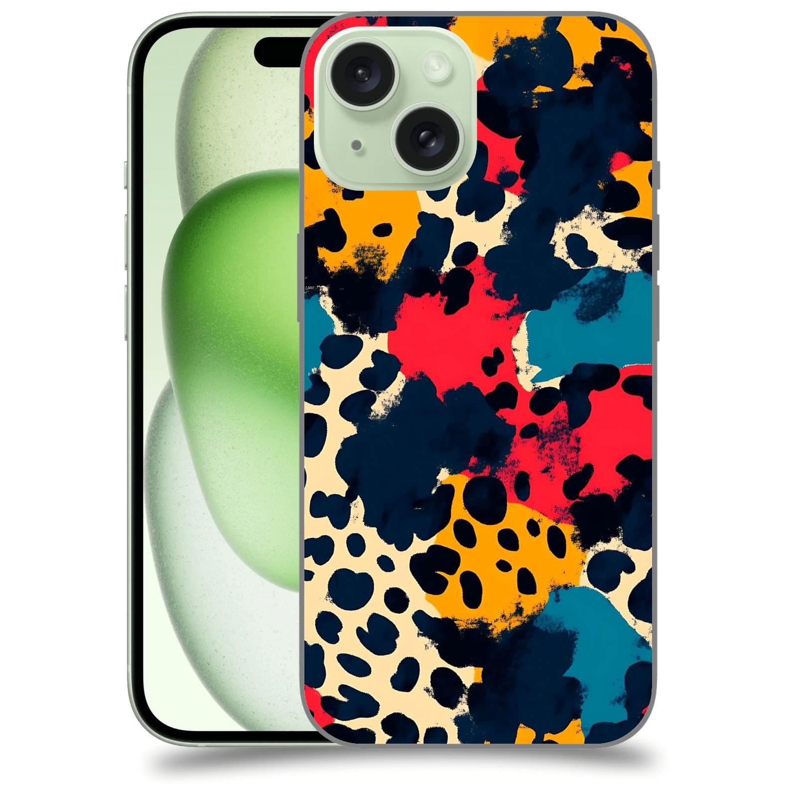 ACOVER Kryt na mobil Apple iPhone 15 - Divoká abstrakce