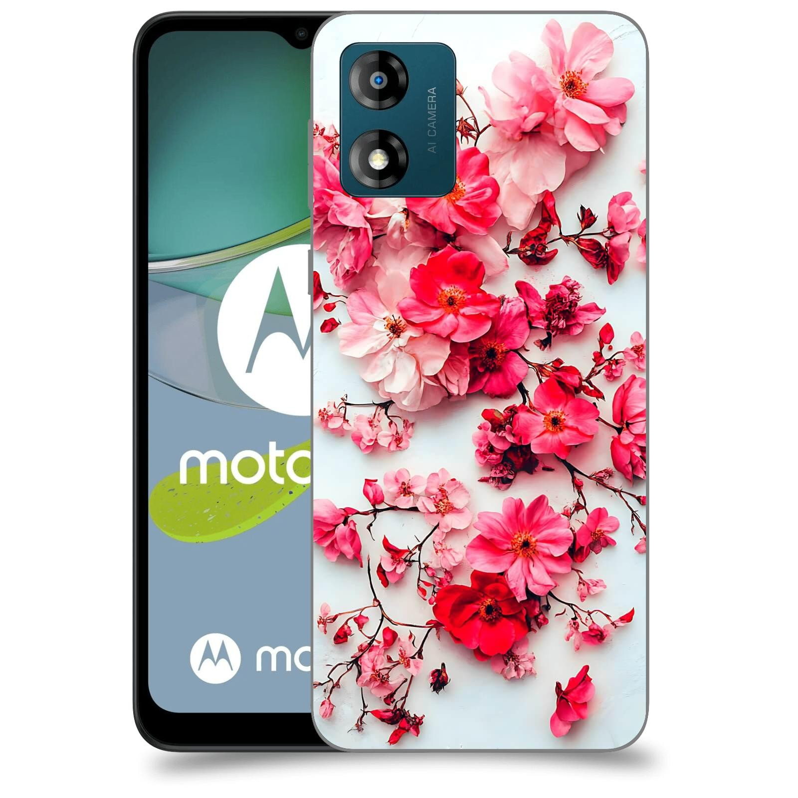 ACOVER Kryt na mobil Motorola Moto E13 - Divoká něžnost