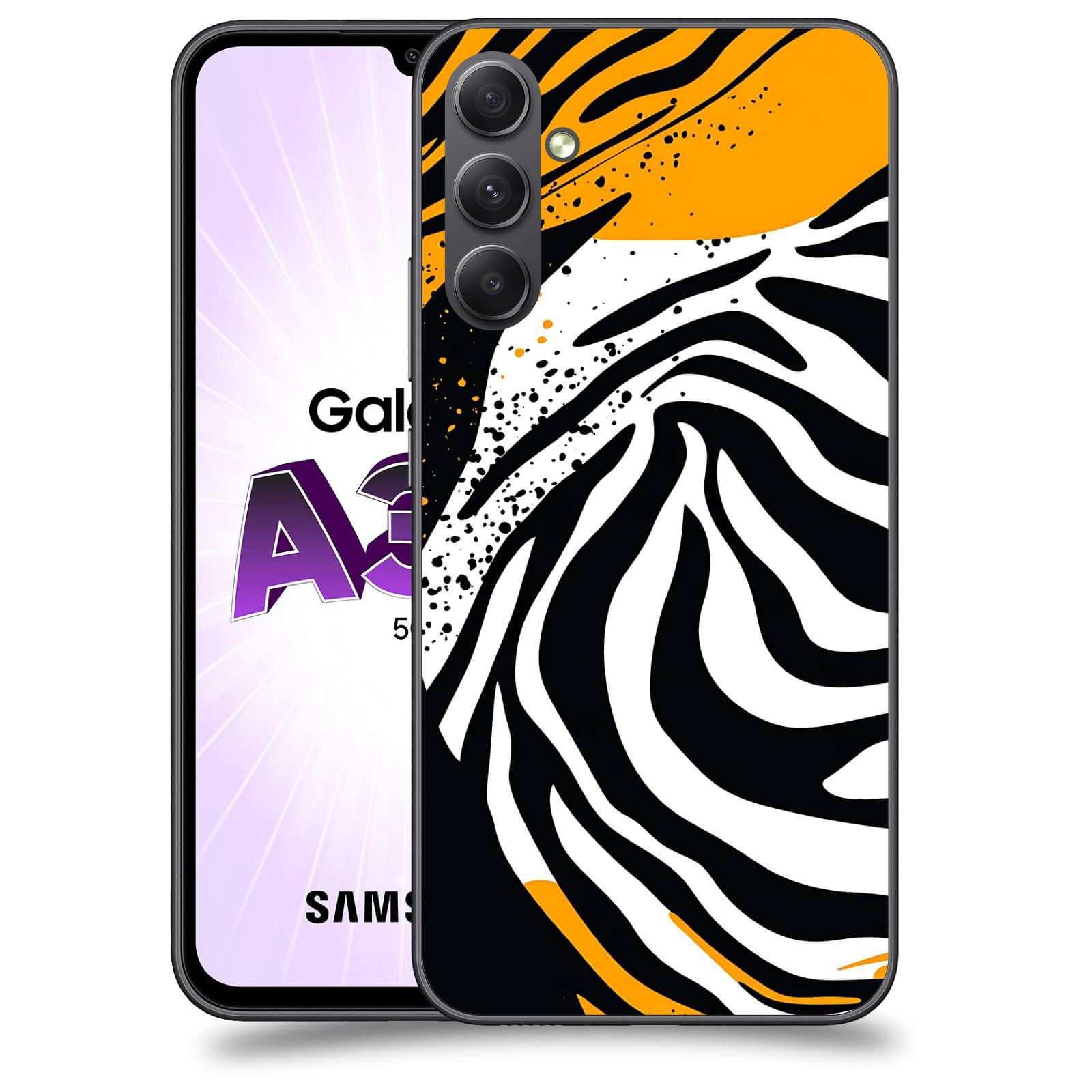 ACOVER Kryt na mobil Samsung Galaxy A34 - Divoký kontrast