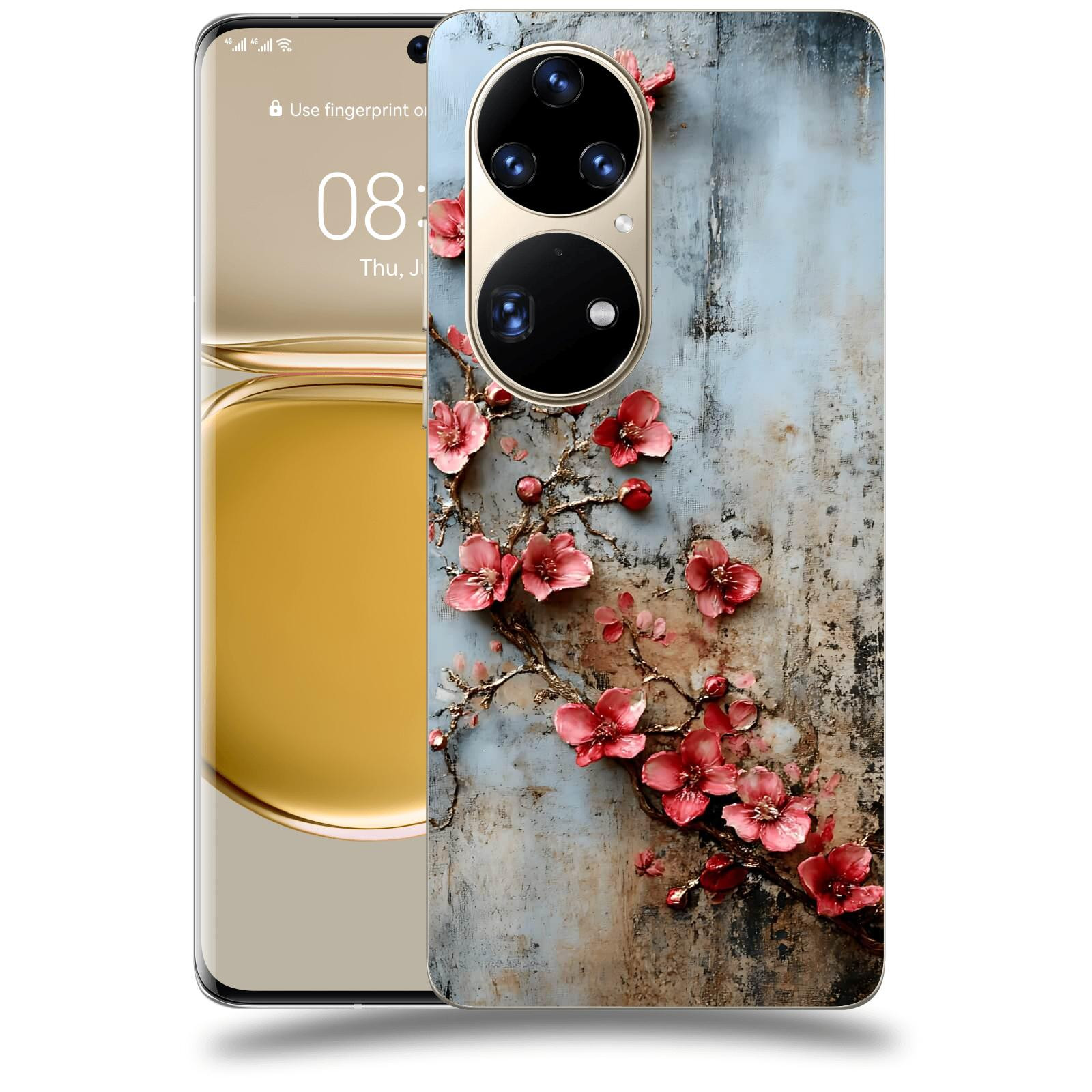 ACOVER Kryt na mobil Huawei P50 - Drsná krása