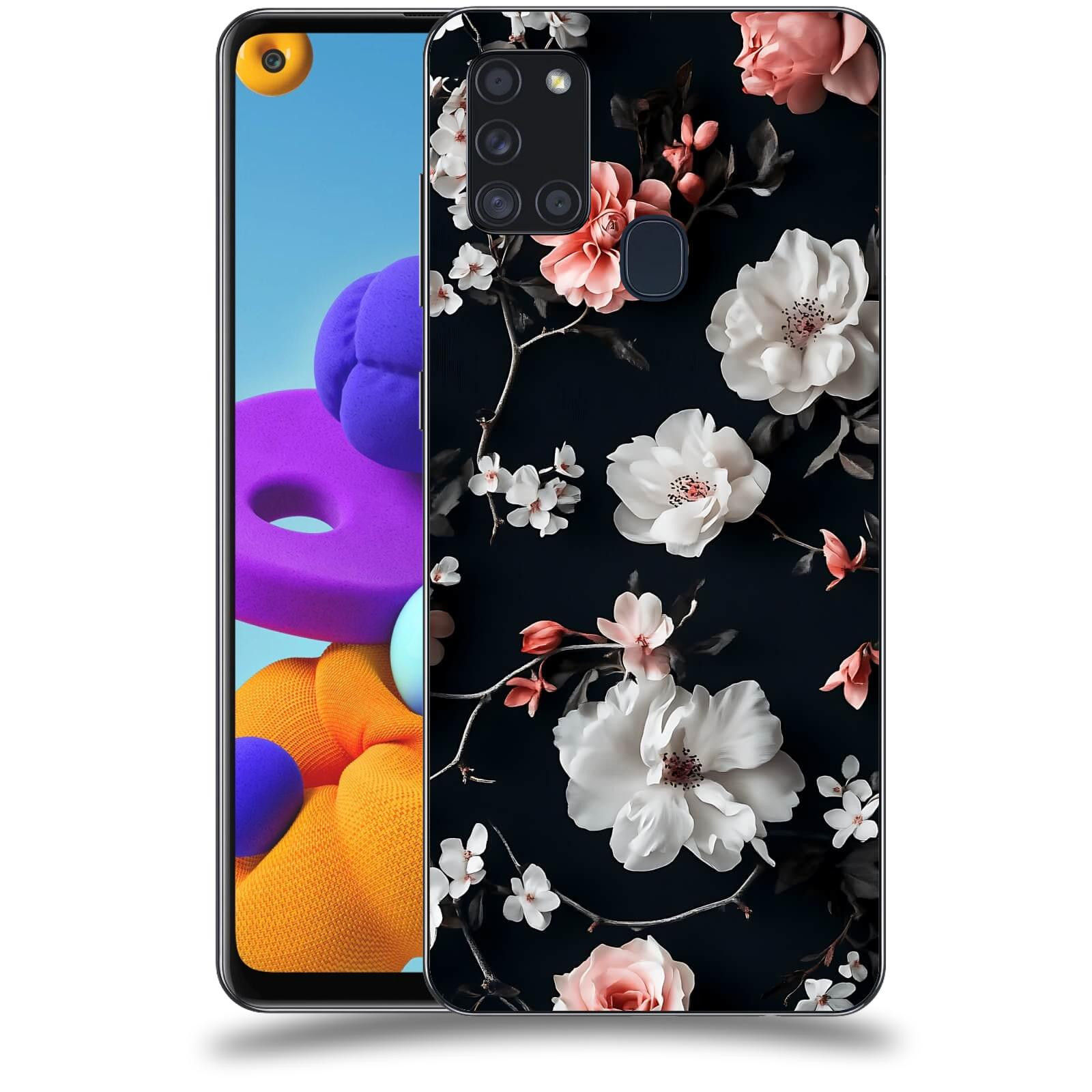 ACOVER Kryt na mobil Samsung Galaxy A21s - Elegantní kontrast