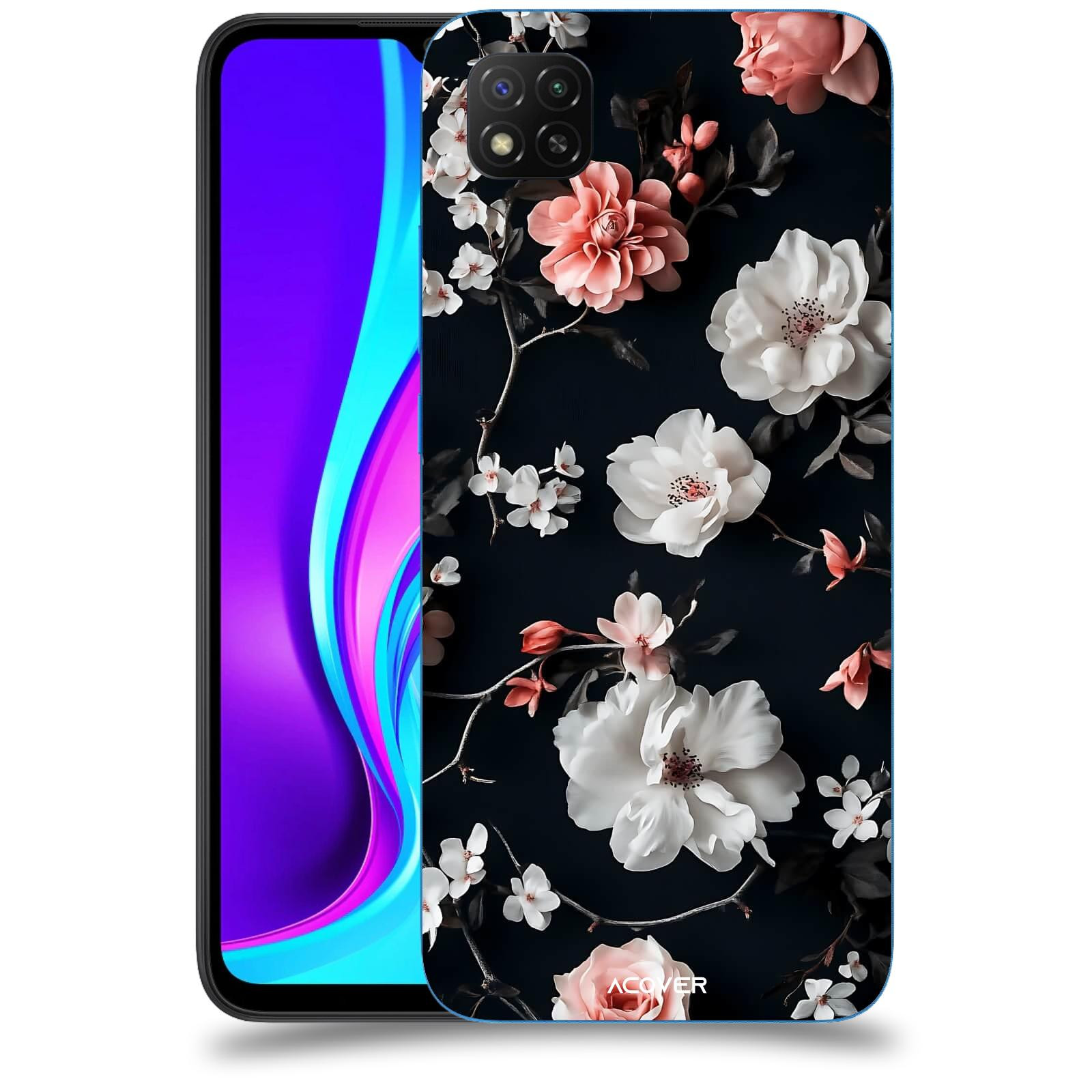 ACOVER Kryt na mobil Xiaomi Redmi 9C - Elegantní kontrast