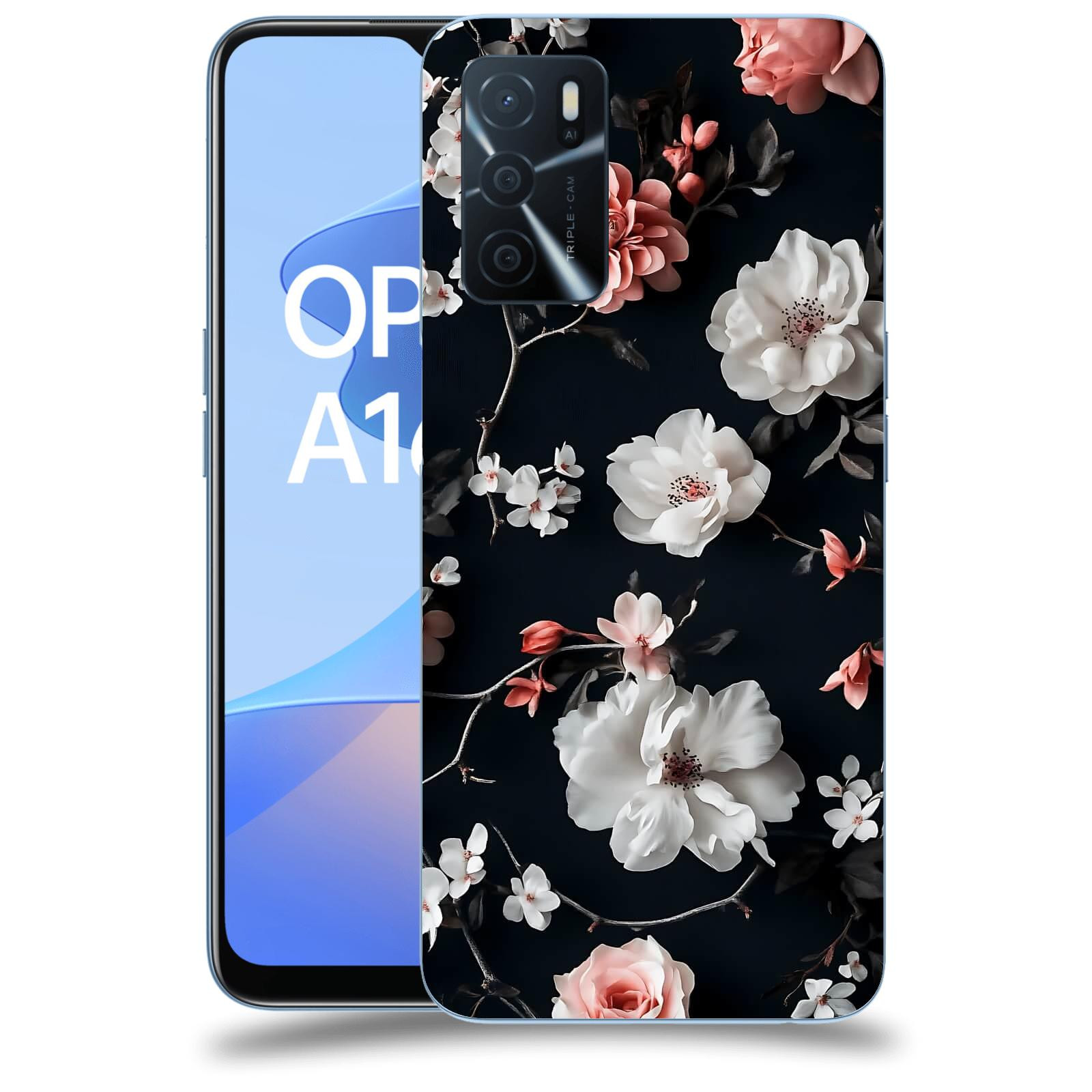 ACOVER Kryt na mobil OPPO A16s - Elegantní kontrast