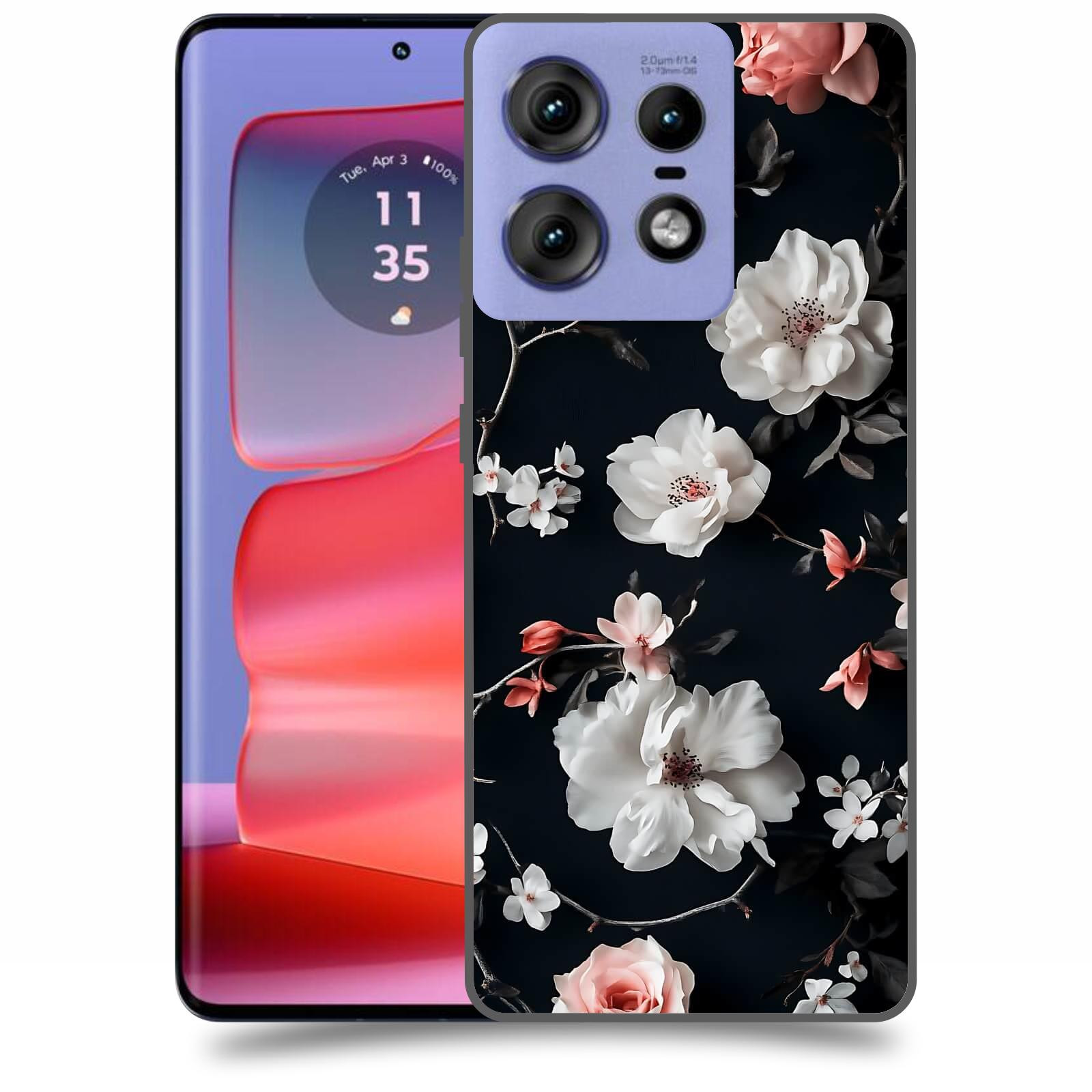 ACOVER Kryt na mobil Motorola Edge 50 Pro - Elegantní kontrast