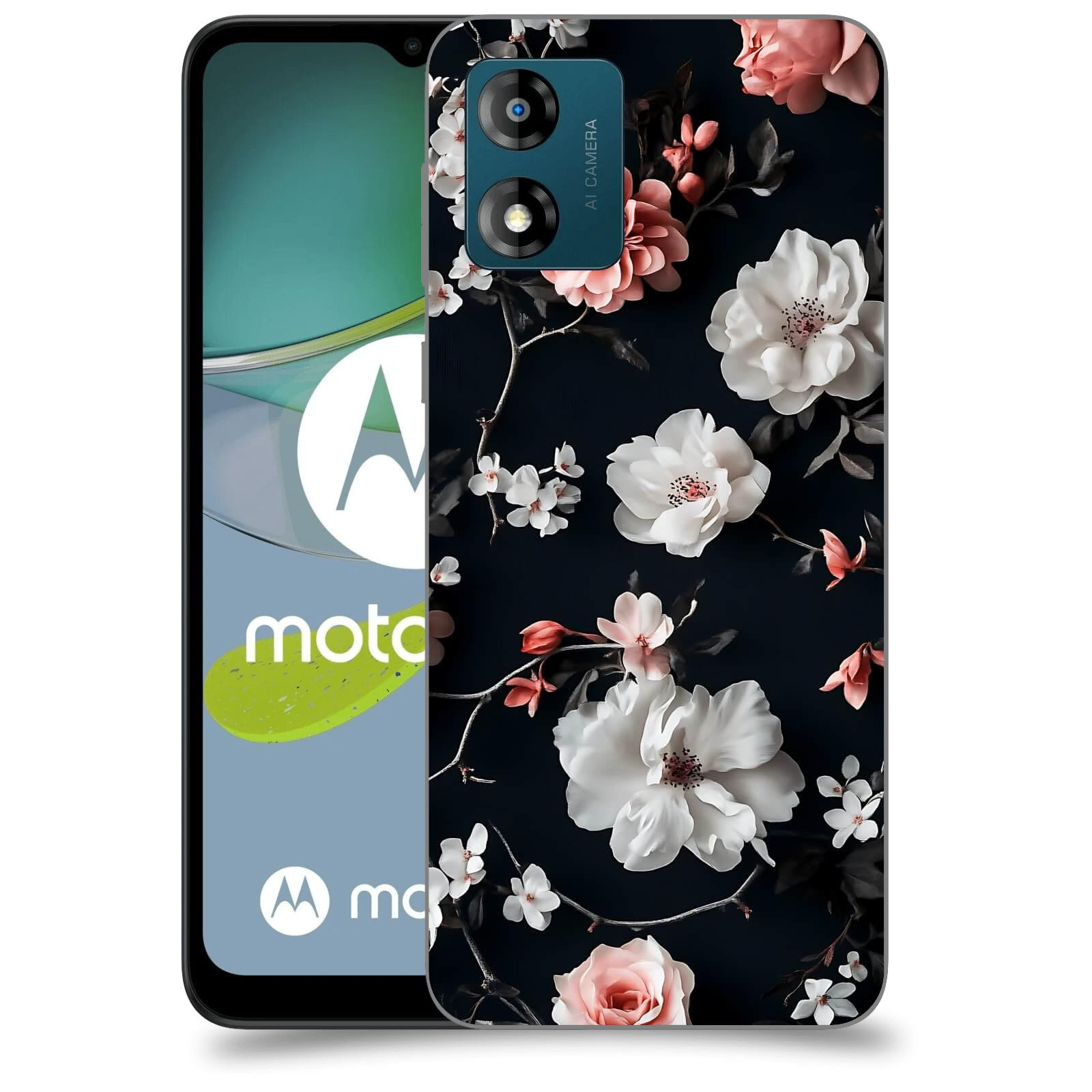 ACOVER Kryt na mobil Motorola Moto E13 - Elegantní kontrast