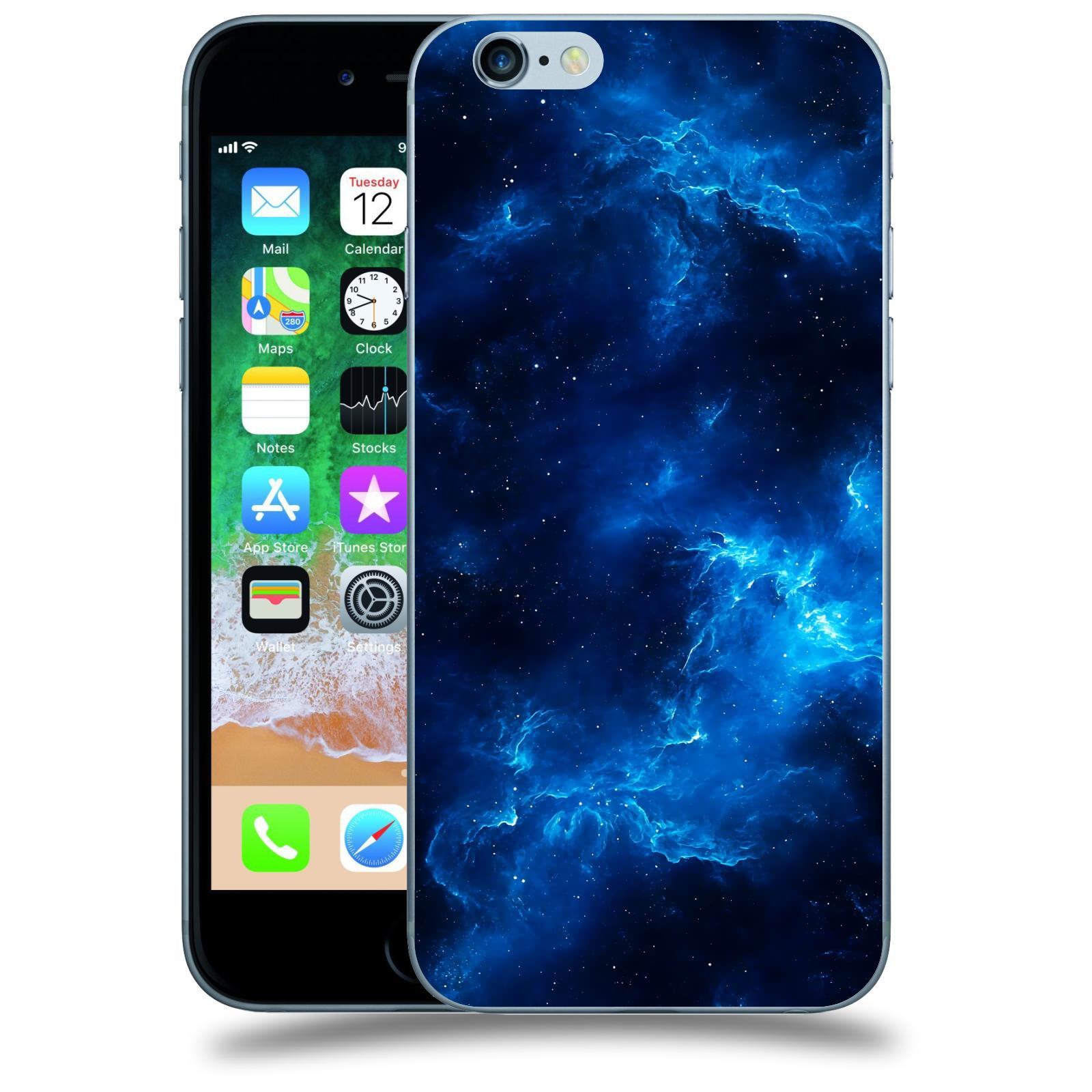 ACOVER Kryt na mobil Apple iPhone 6/6S - Elektrická mlhovina